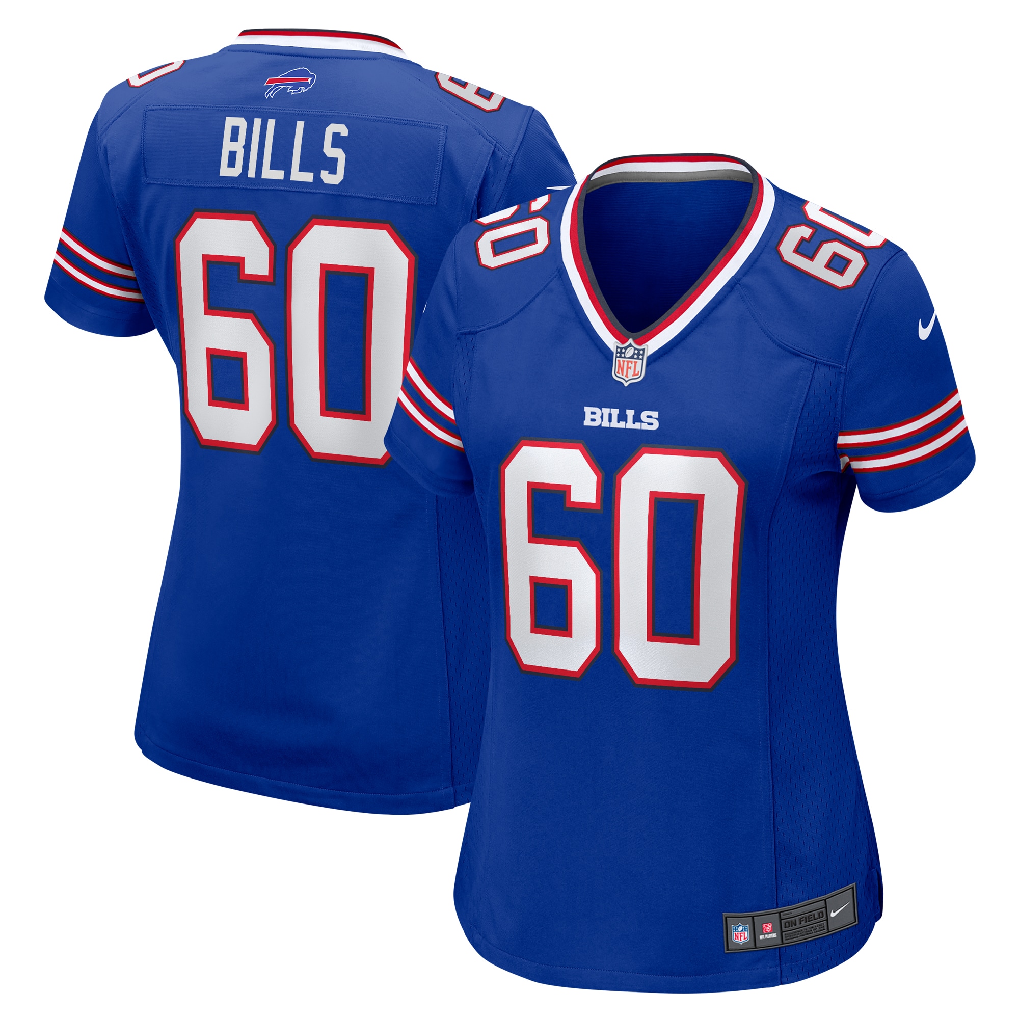 Keaton Bills Buffalo Bills Women's Game Jersey -  Royal