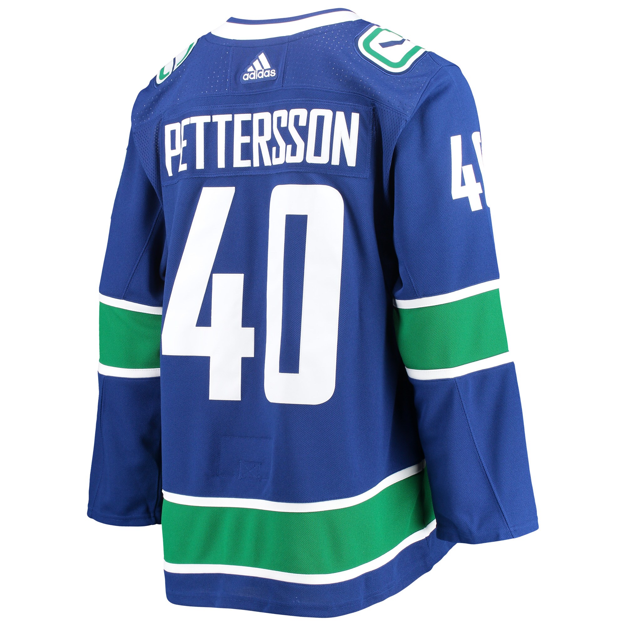 Elias Pettersson Vancouver Canucks  2020/21 Authentic Home Player Jersey - Blue