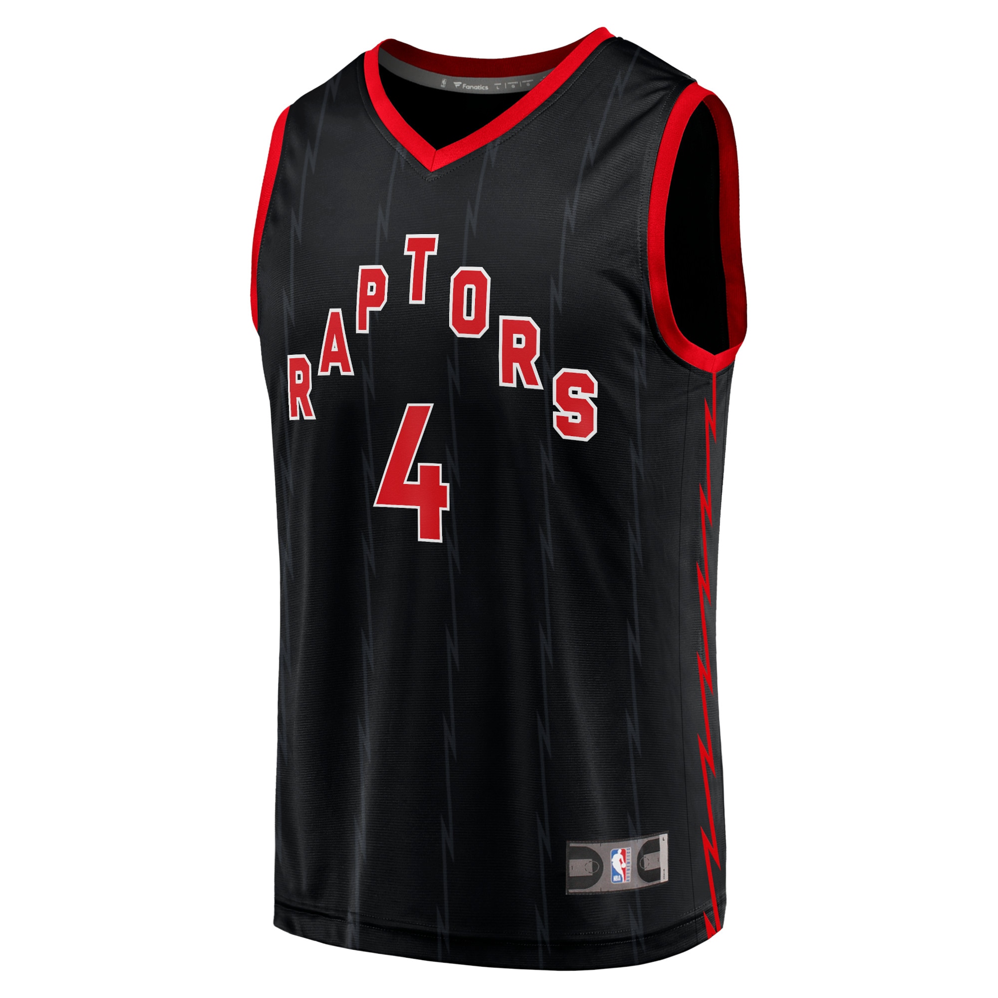 Scottie Barnes Toronto Raptors  Fast Break Replica Player Jersey - Statement Edition - Black