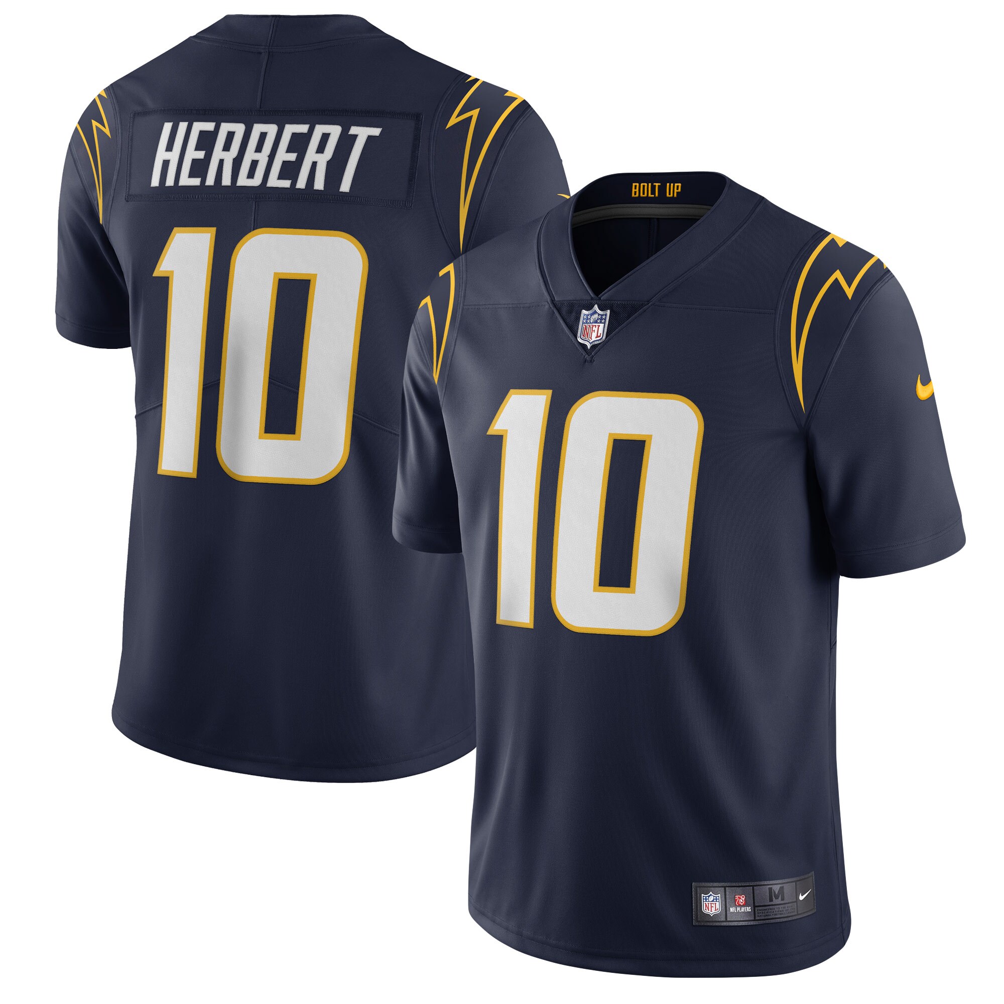 Justin Herbert Los Angeles Chargers Vapor Limited Jersey - Powder Blue