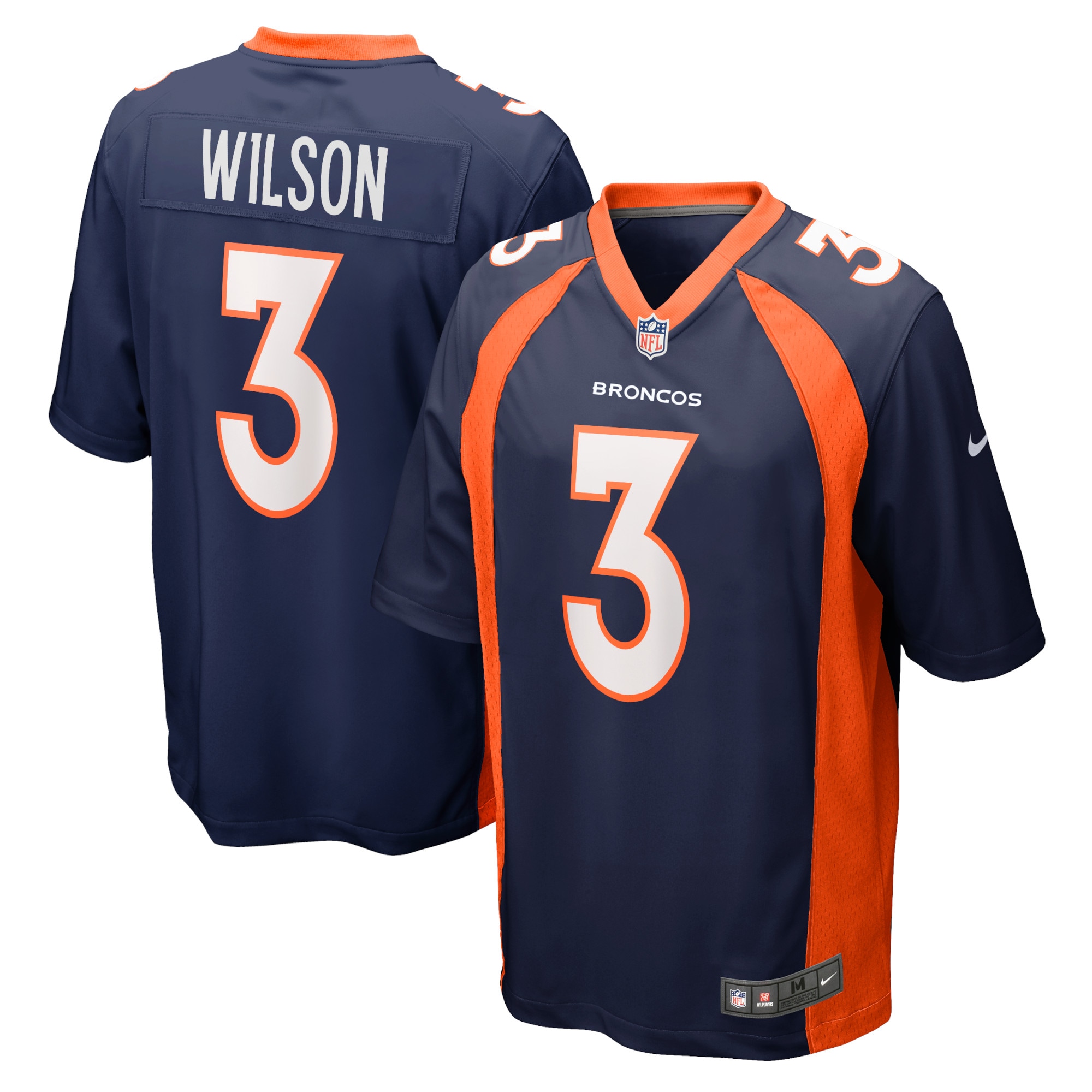 Russell Wilson Denver Broncos  Youth Alternate Game Jersey - Navy