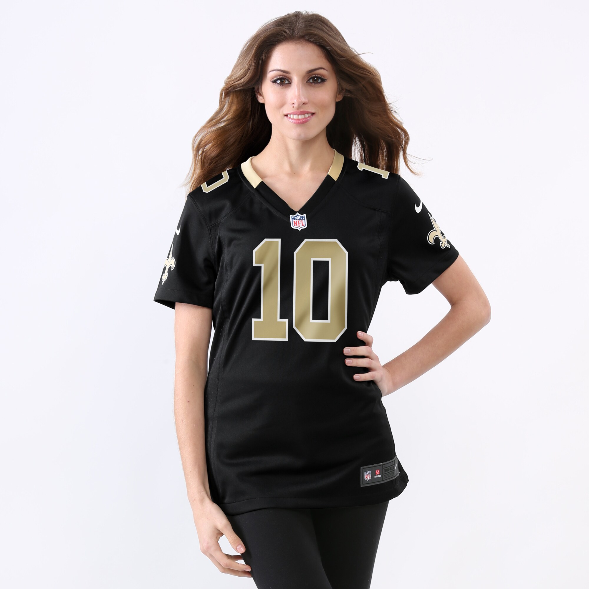 Brandin Cooks New Orleans Saints Womens Game Jersey - White