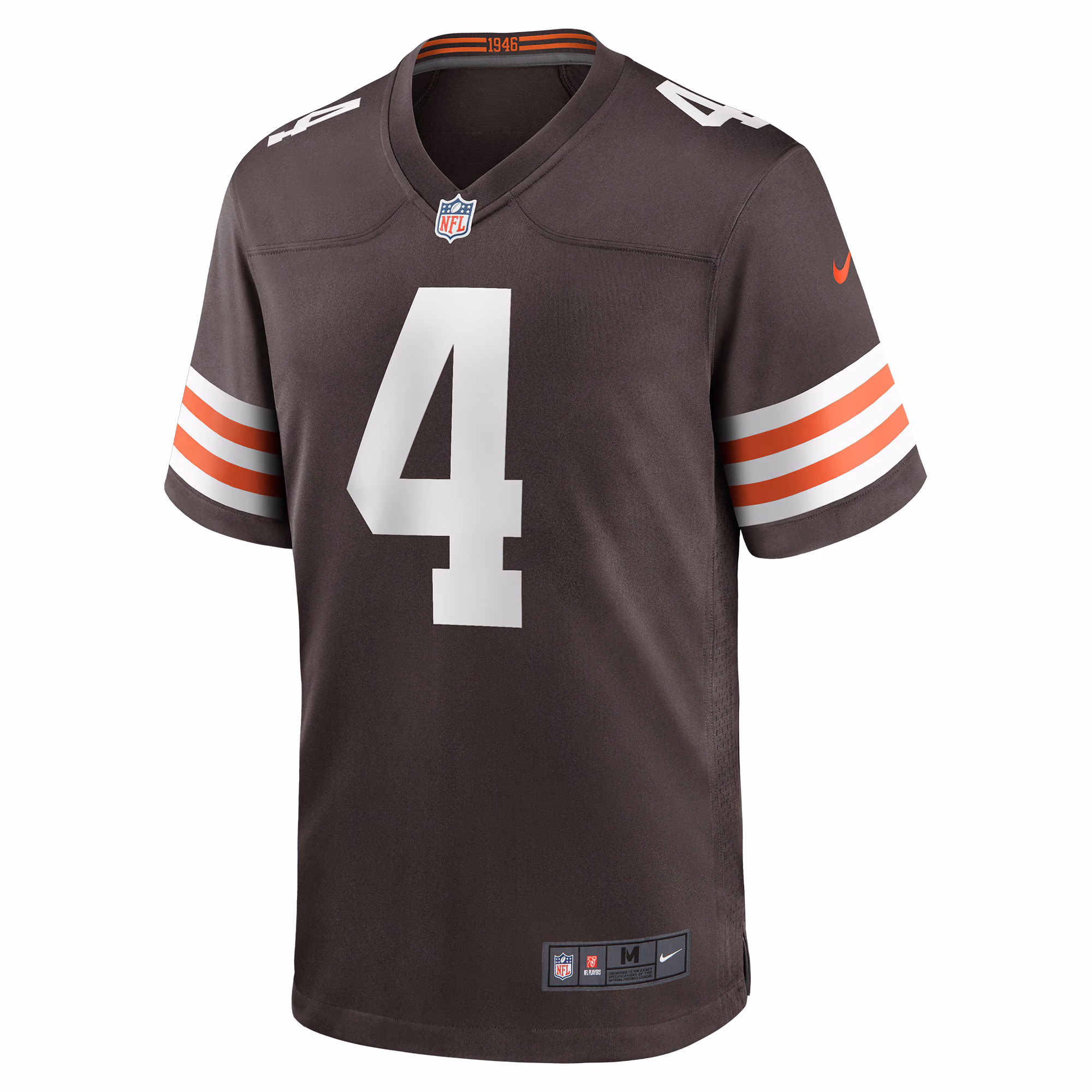 Deshaun Watson Cleveland Browns Game Jersey - White