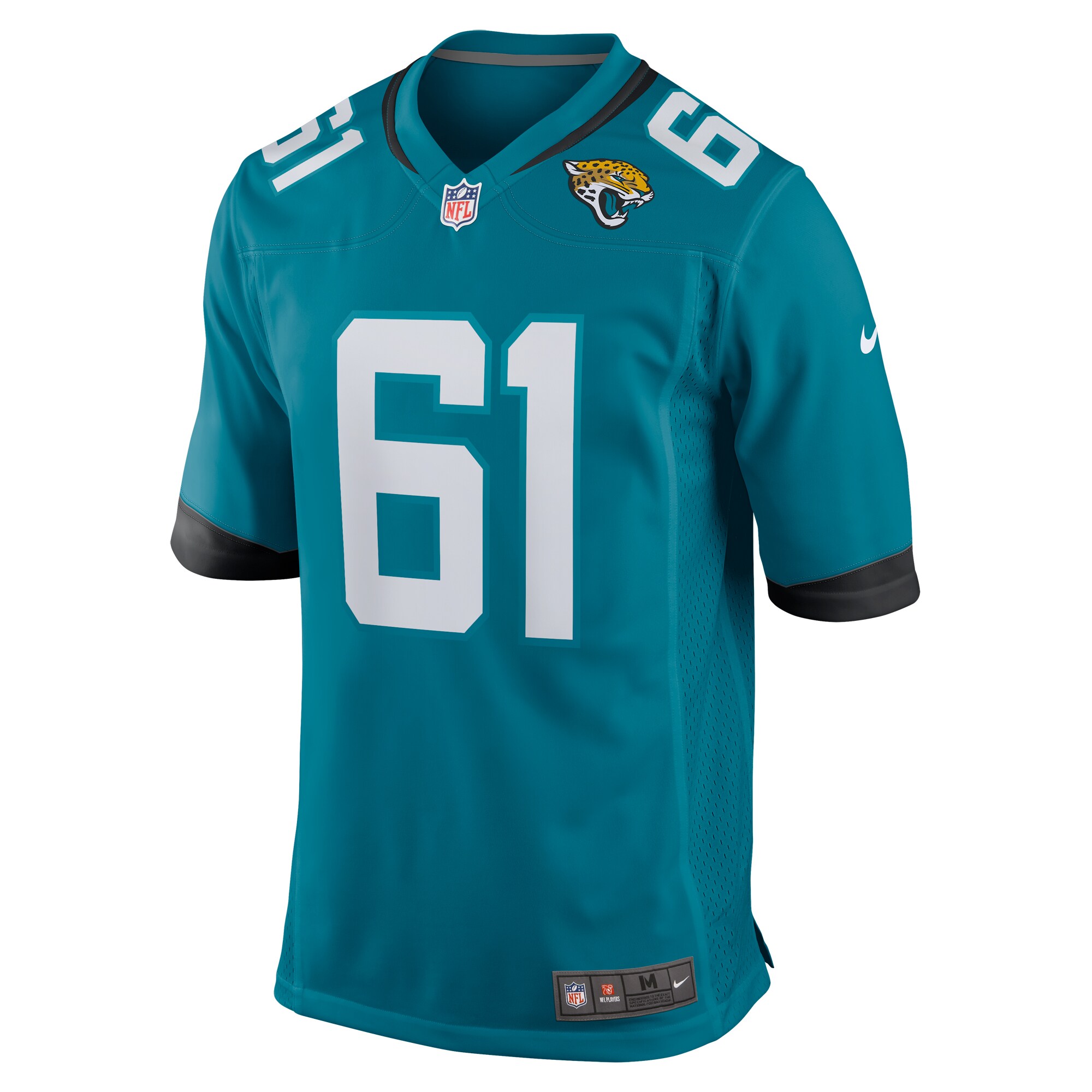 Jimmy Murray Jacksonville Jaguars  Home Game Player Jersey - Teal