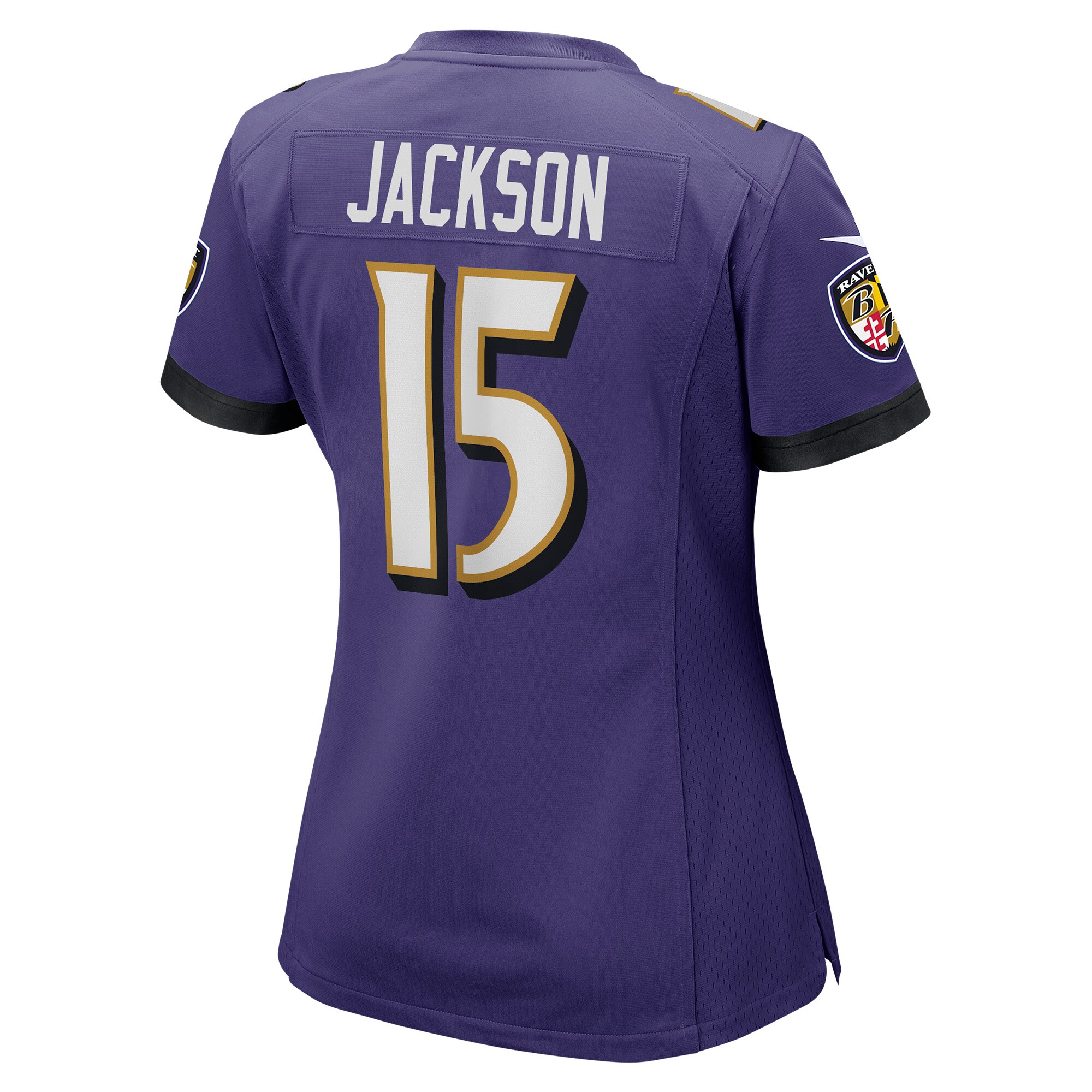 DeSean Jackson Baltimore Ravens  Women's Game Player Jersey - Purple