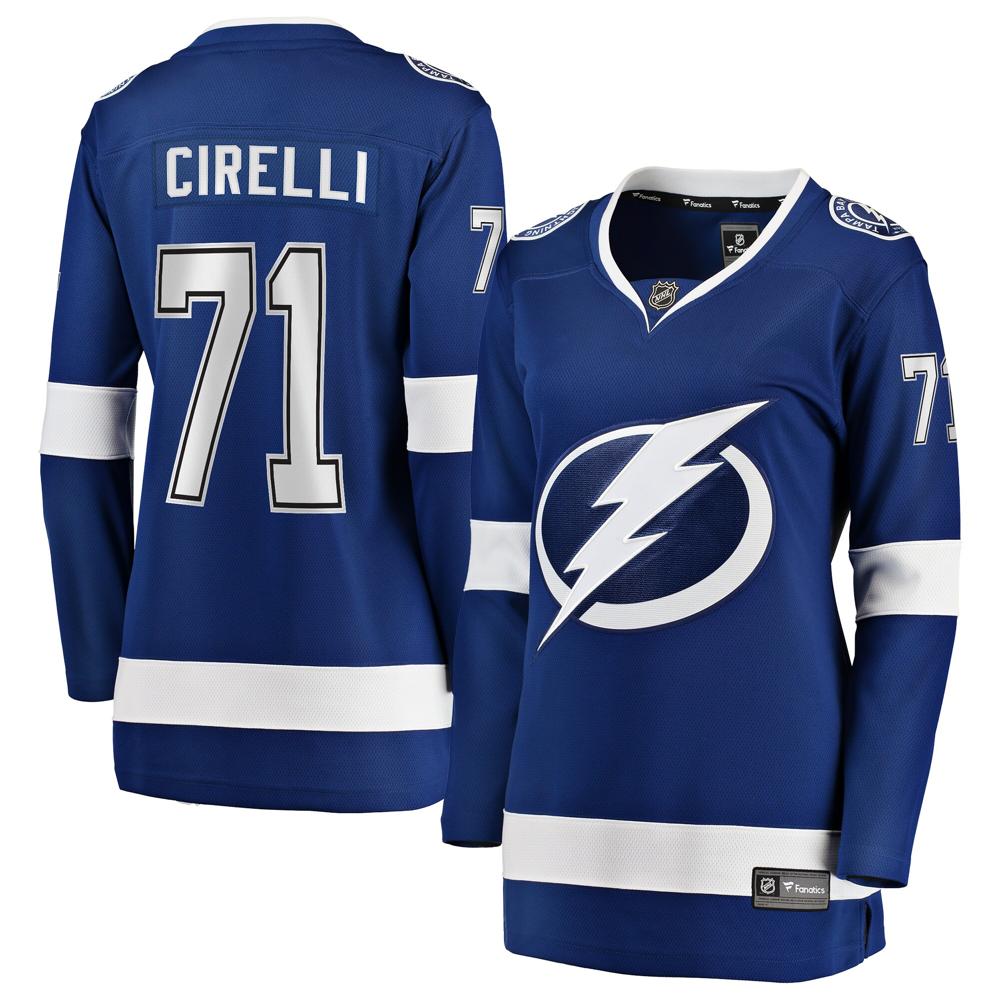 Anthony Cirelli Tampa Bay Lightning Women's Home Breakaway Player Jersey - Blue