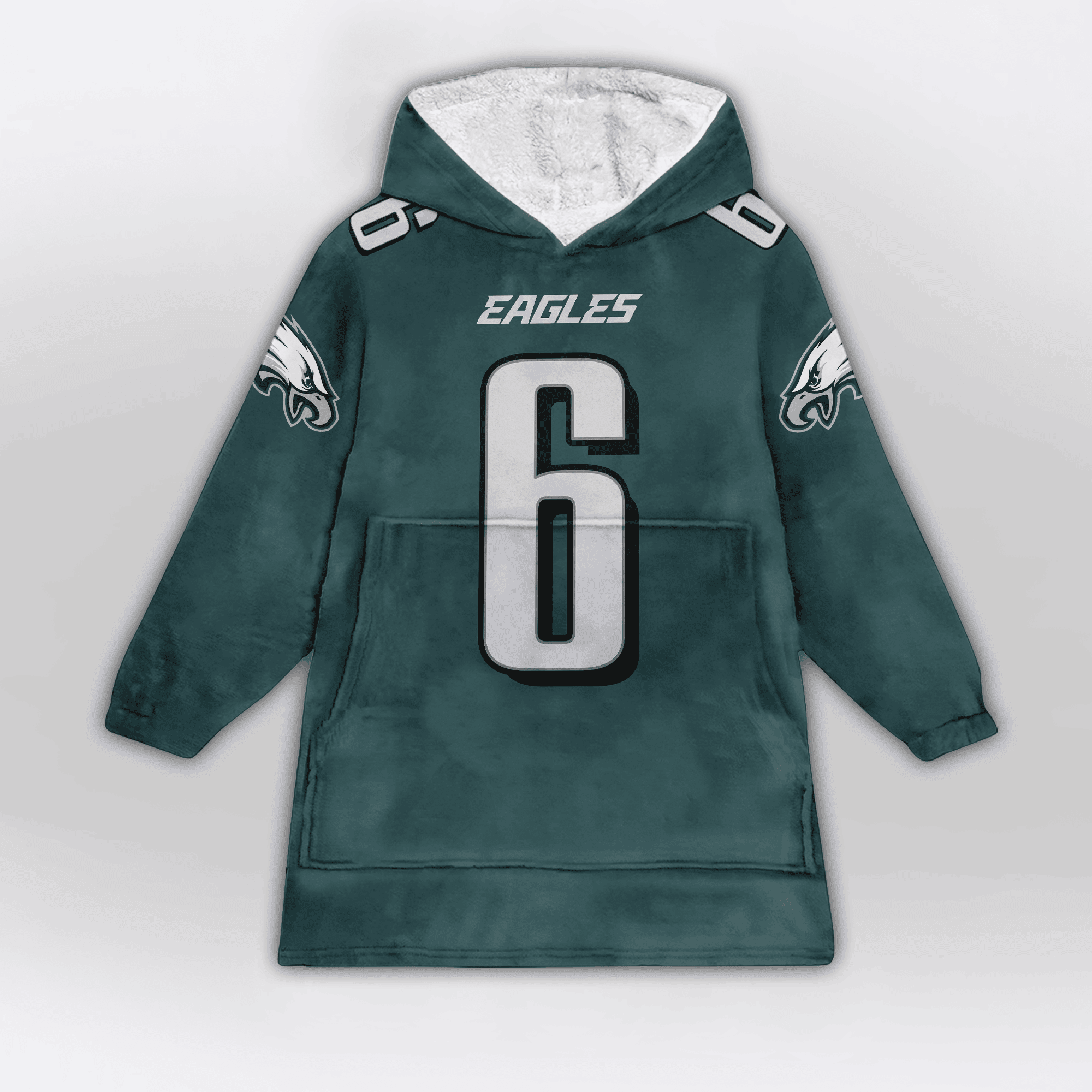 Kid 6 Philadelphia Football Unisex Blanket Hoodie