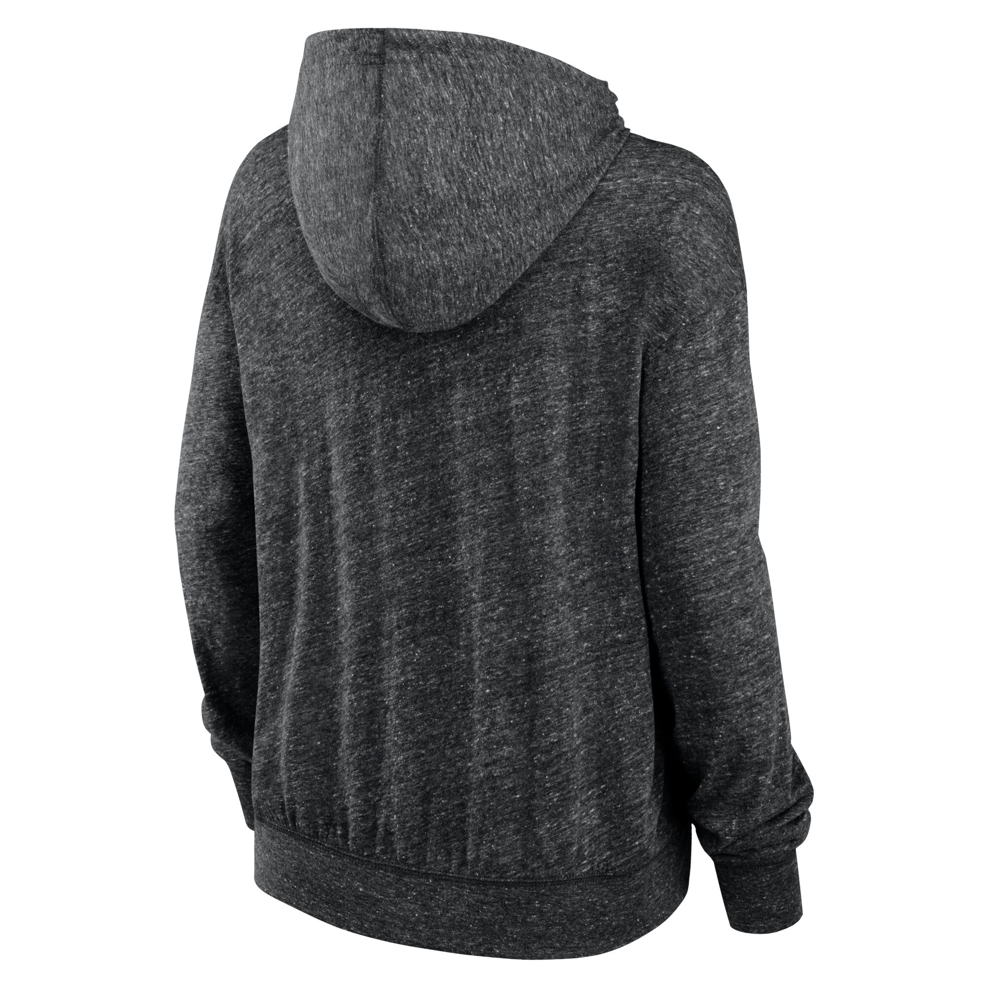 New Orleans Saints Women's Rewind Gym Vintage Lighweight Pullover Hoodie - Black
