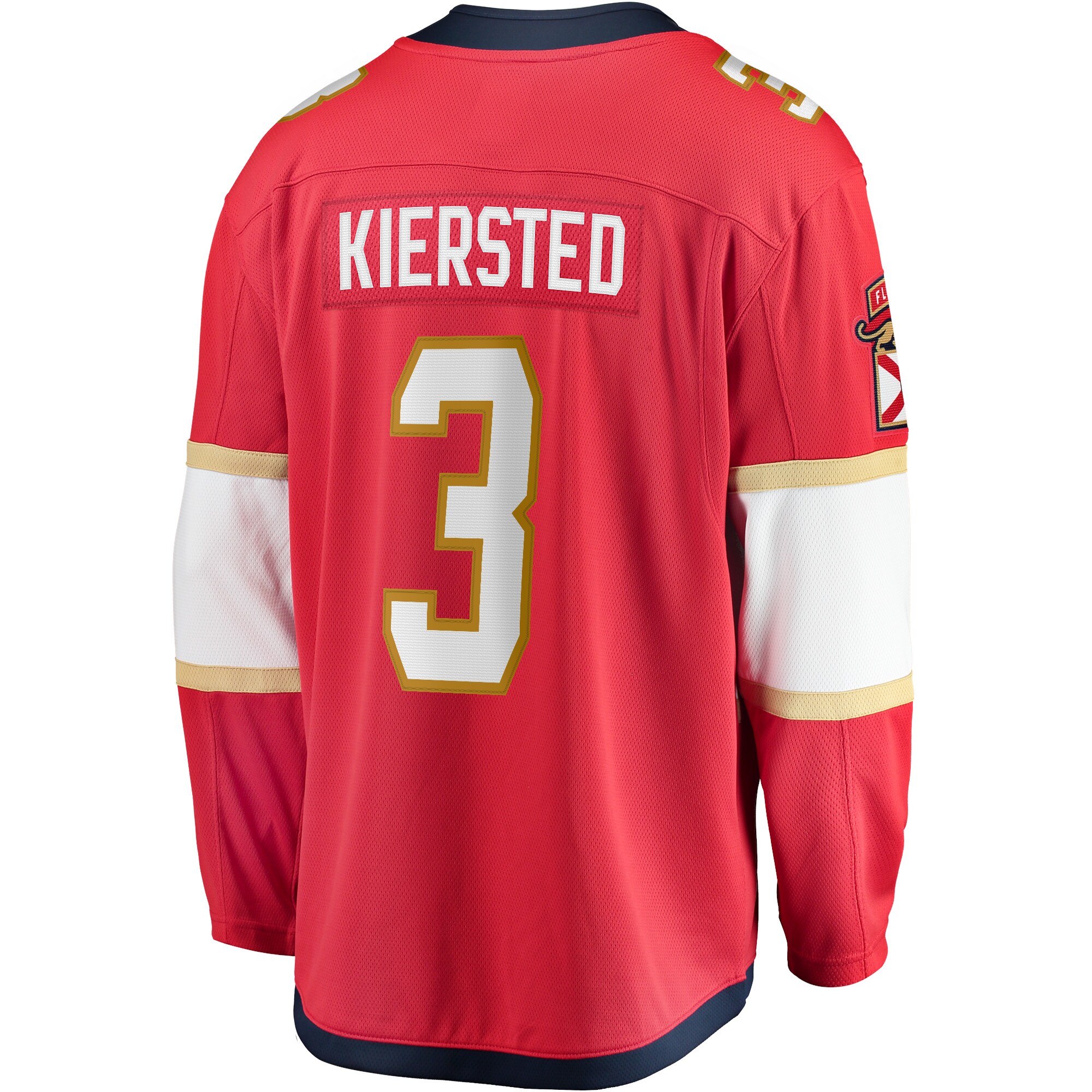 Matt Kiersted Florida Panthers Home Team Breakaway Player Jersey - Red