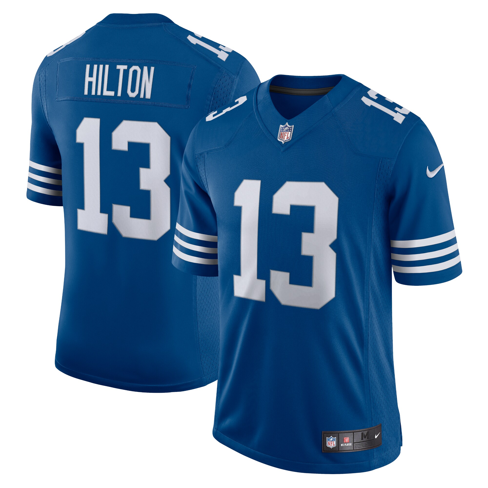 Men's  T.Y. Hilton Royal Indianapolis Colts Alternate Vapor Limited Jersey