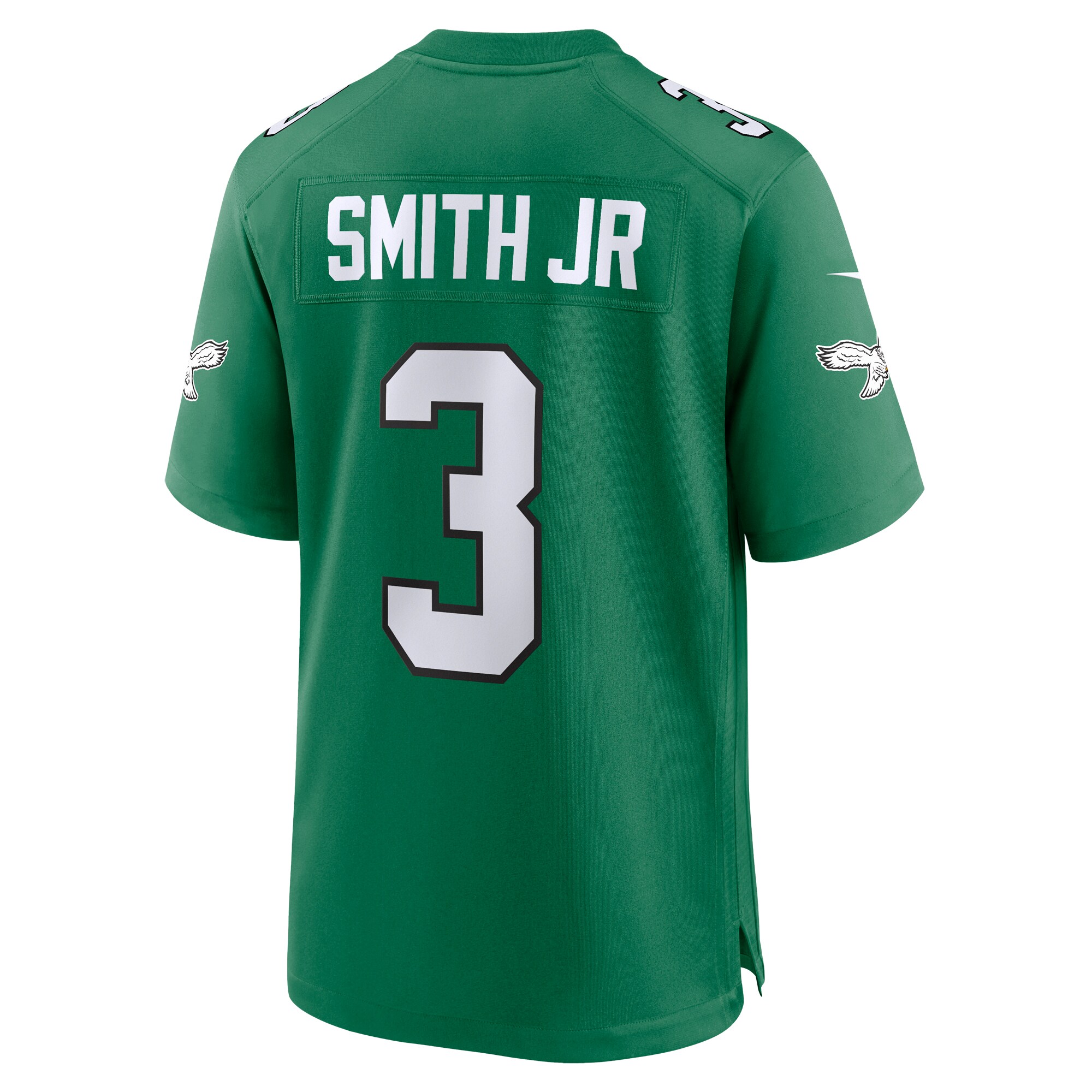 Nolan Smith #3 Philadelphia Eagles Alternate Game Jersey - Kelly Green