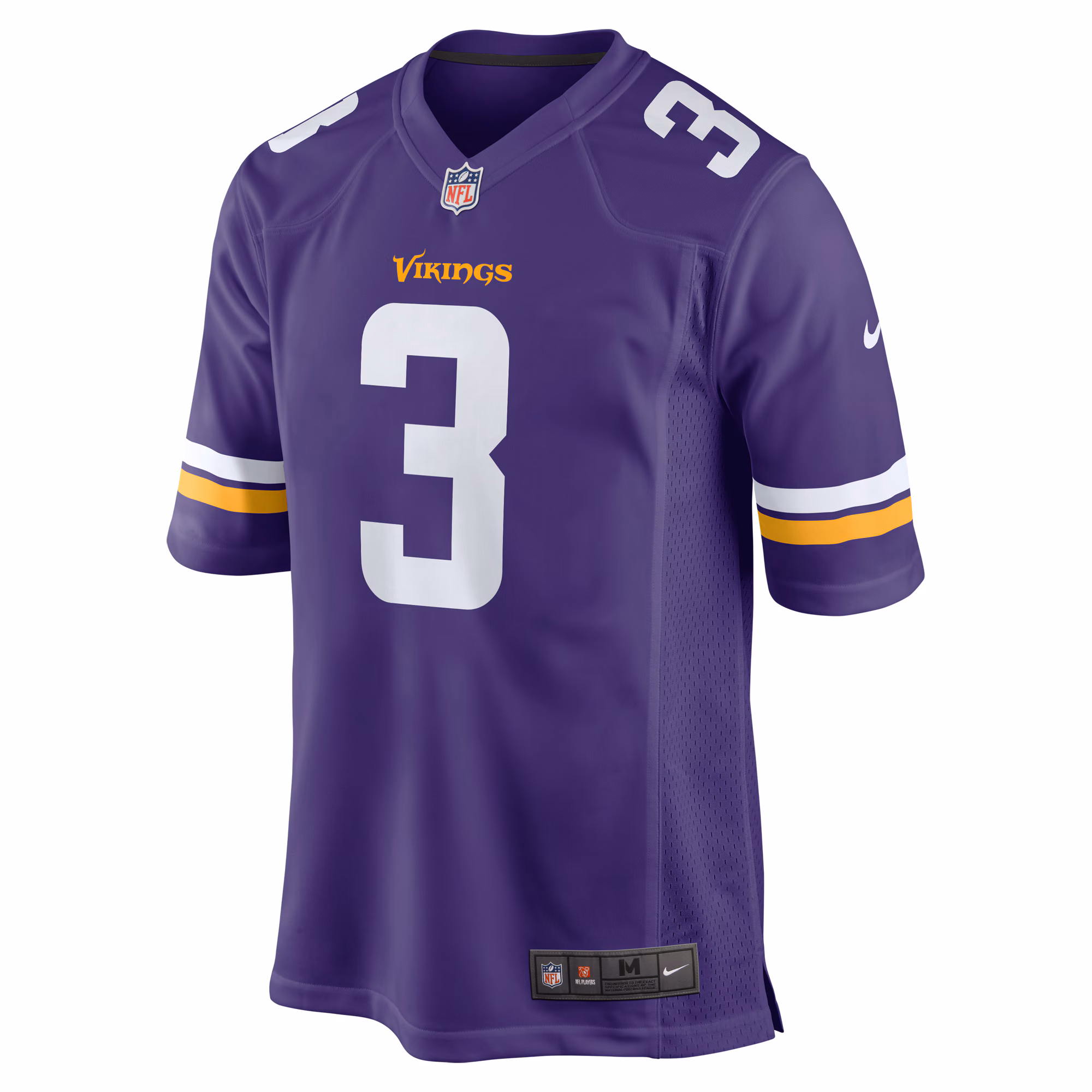 Addison Minnesota Vikings 2023 NFL Draft First Round Pick Game Jersey - Purple