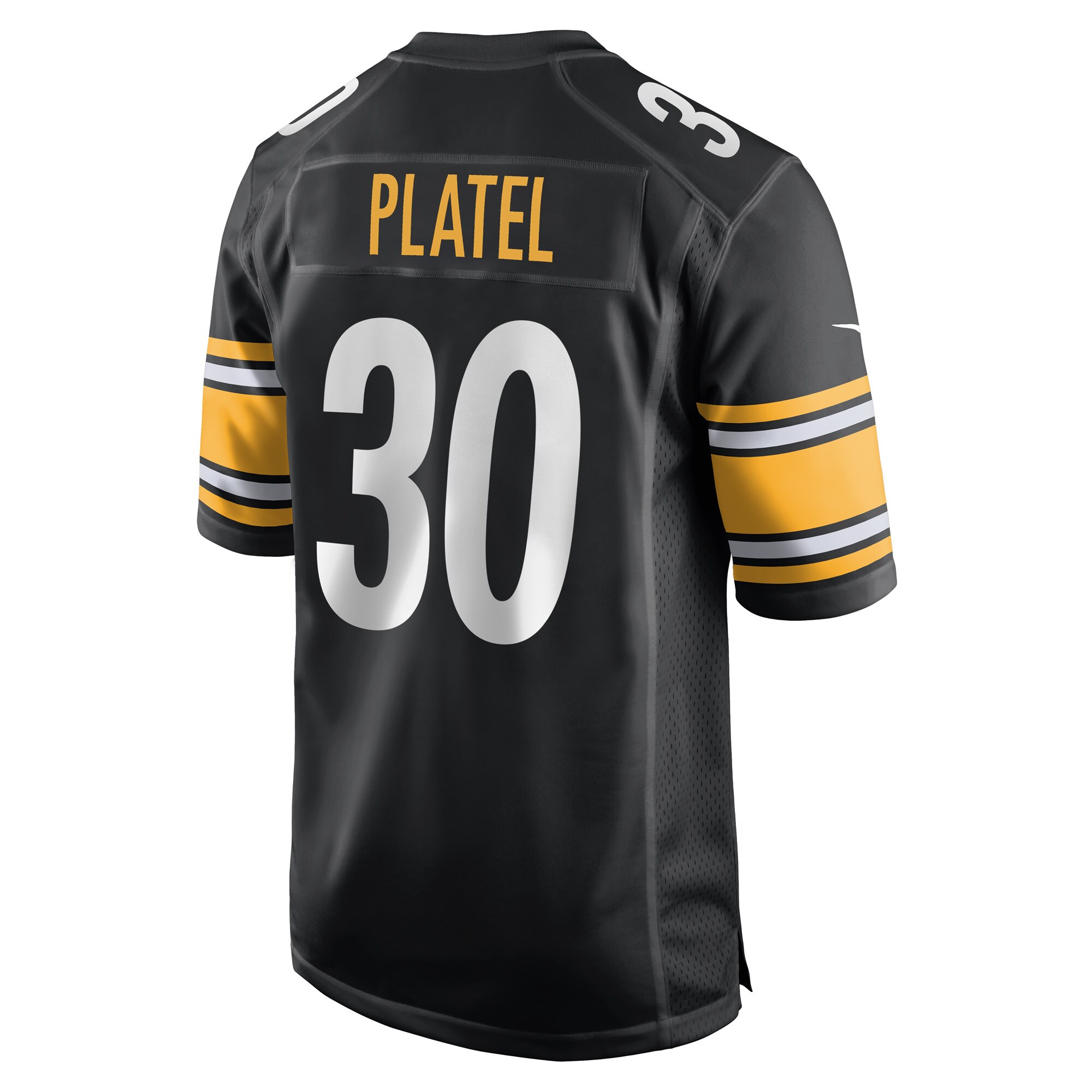 Carlins Platel Pittsburgh Steelers  Game Player Jersey - Black