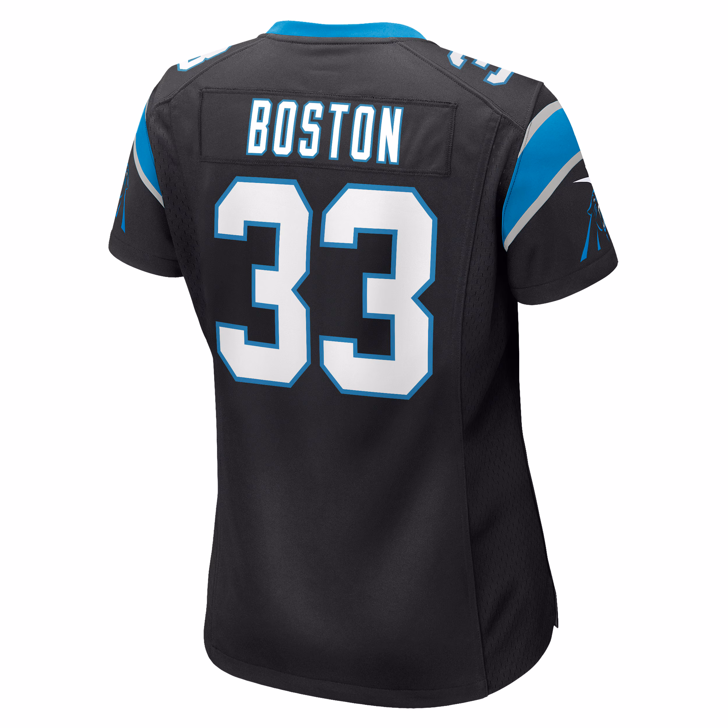 Tre Boston Carolina Panthers Women's Game Jersey - Black