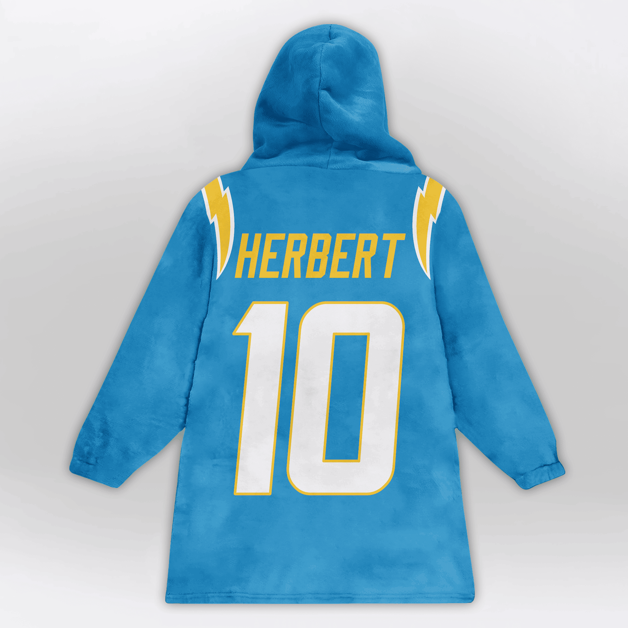 Kid Bolt Club 10 Los Angeles Football Unisex Blanket Hoodie