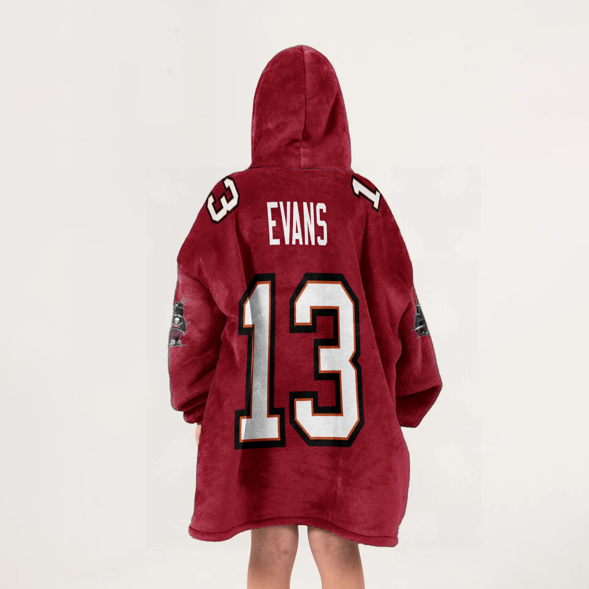 Kid Captain M.E 13 Tampa Bay Football Unisex Blanket Hoodie