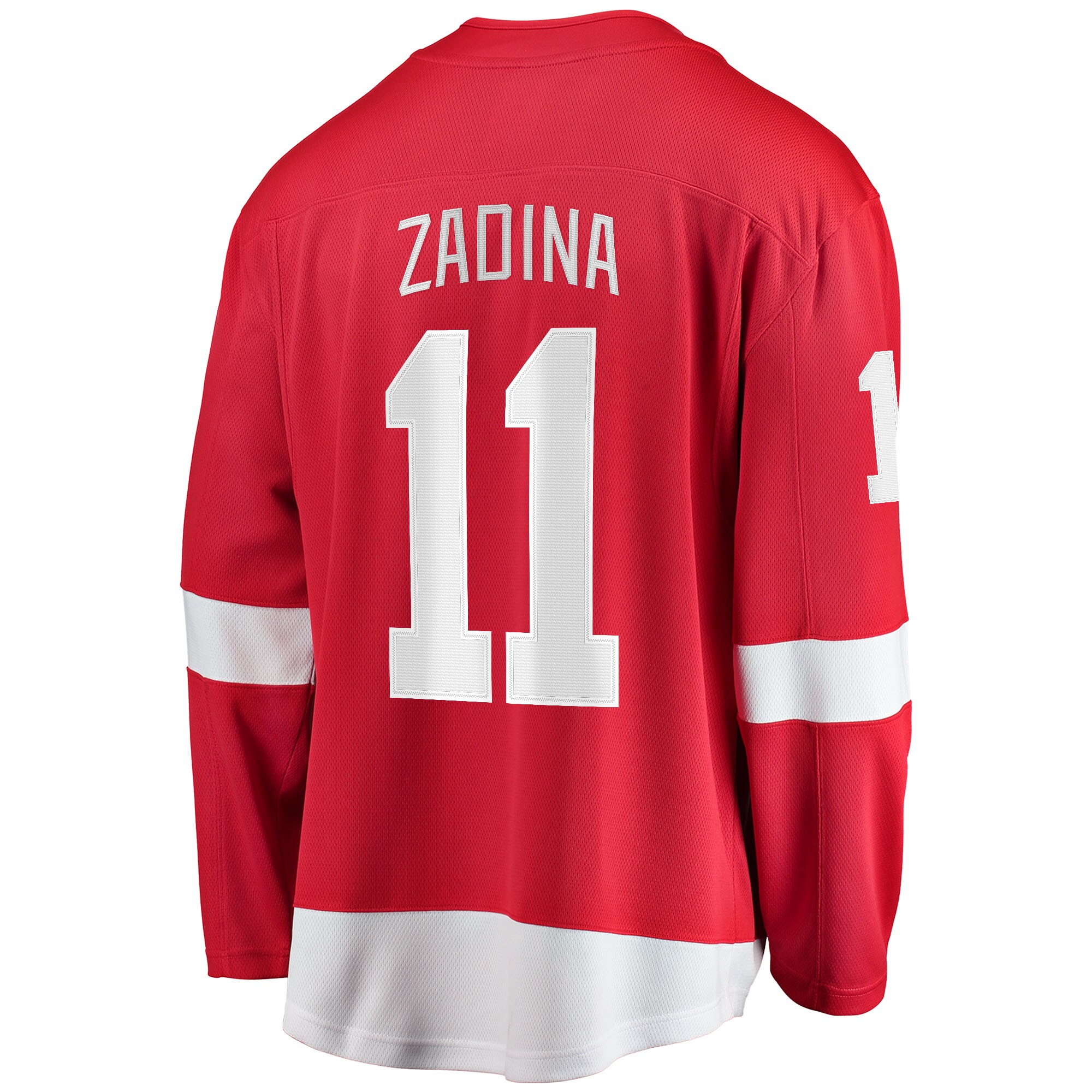 Filip Zadina Detroit Red Wings Home Breakaway Player Jersey - Red