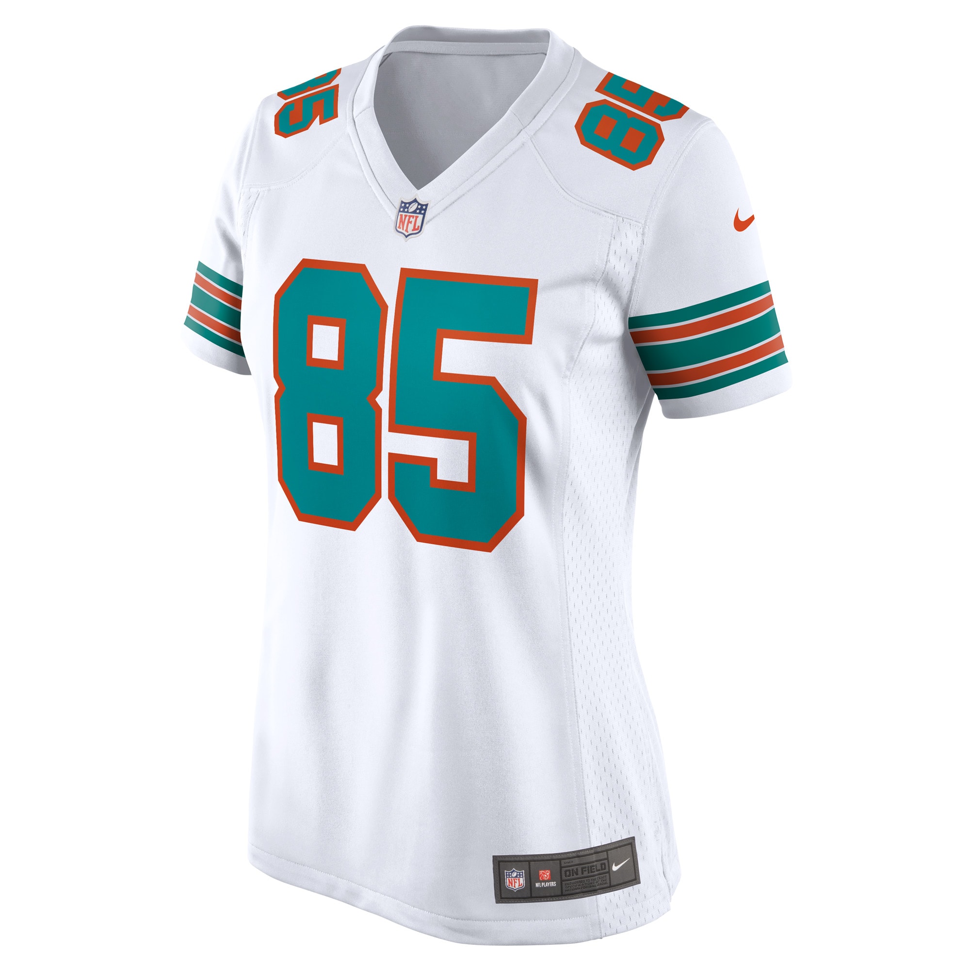 Mark Duper Miami Dolphins Women's Game Retired Player Jersey - Aqua