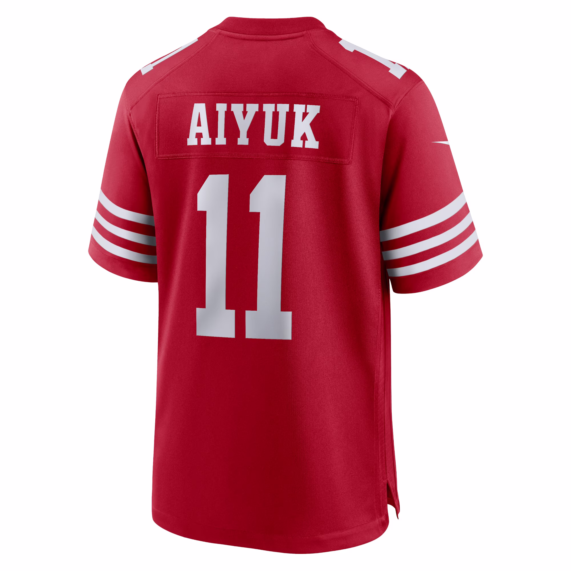 on Aiyuk San Francisco 49ers  2023 Super Bowl LVIII Game Jersey - Scarlet