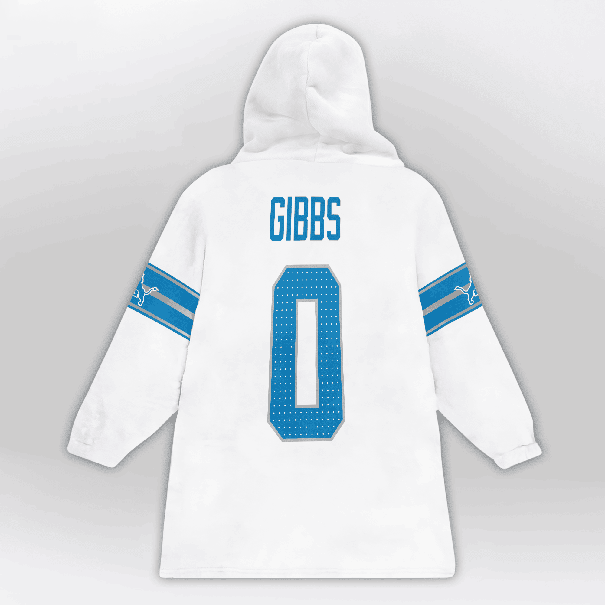 Kid 0 Detroit Football Unisex Blanket Hoodie