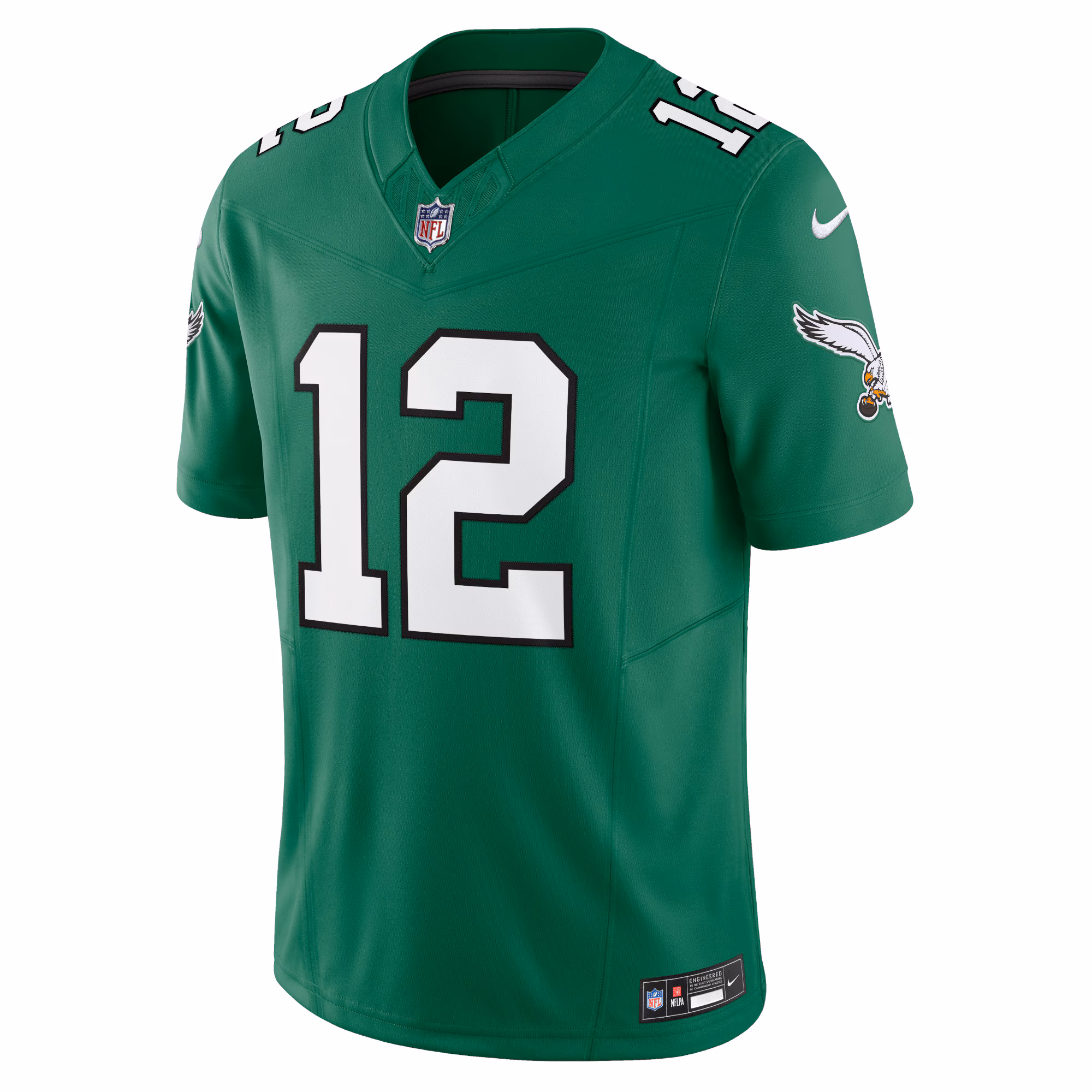 Randall Cunningham Philadelphia Eagles #12 Alternate Vapor F.U.S.E. Limited Jersey - Kelly Green