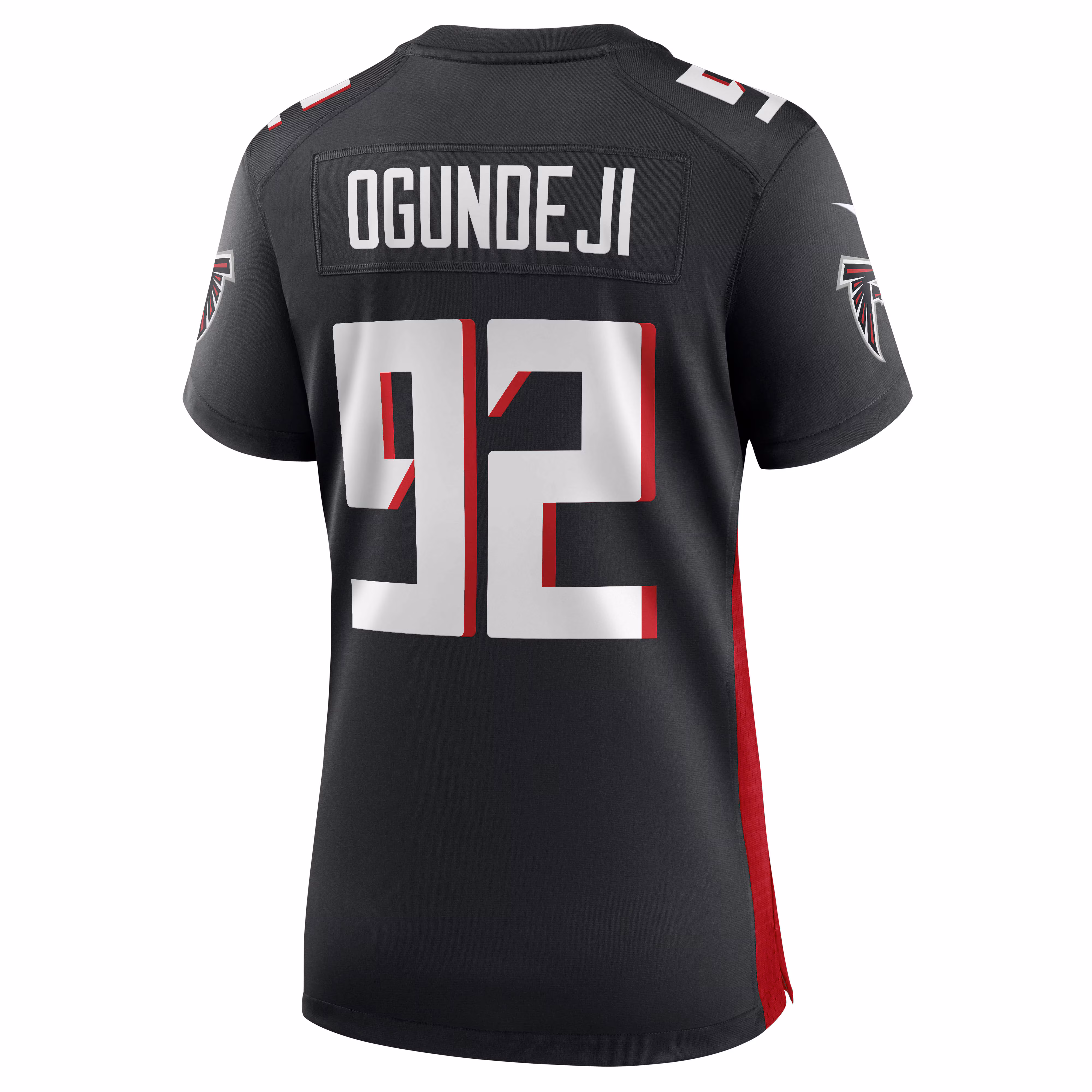 Adetokunbo Ogundeji Atlanta Falcons Women's Game Jersey - Black