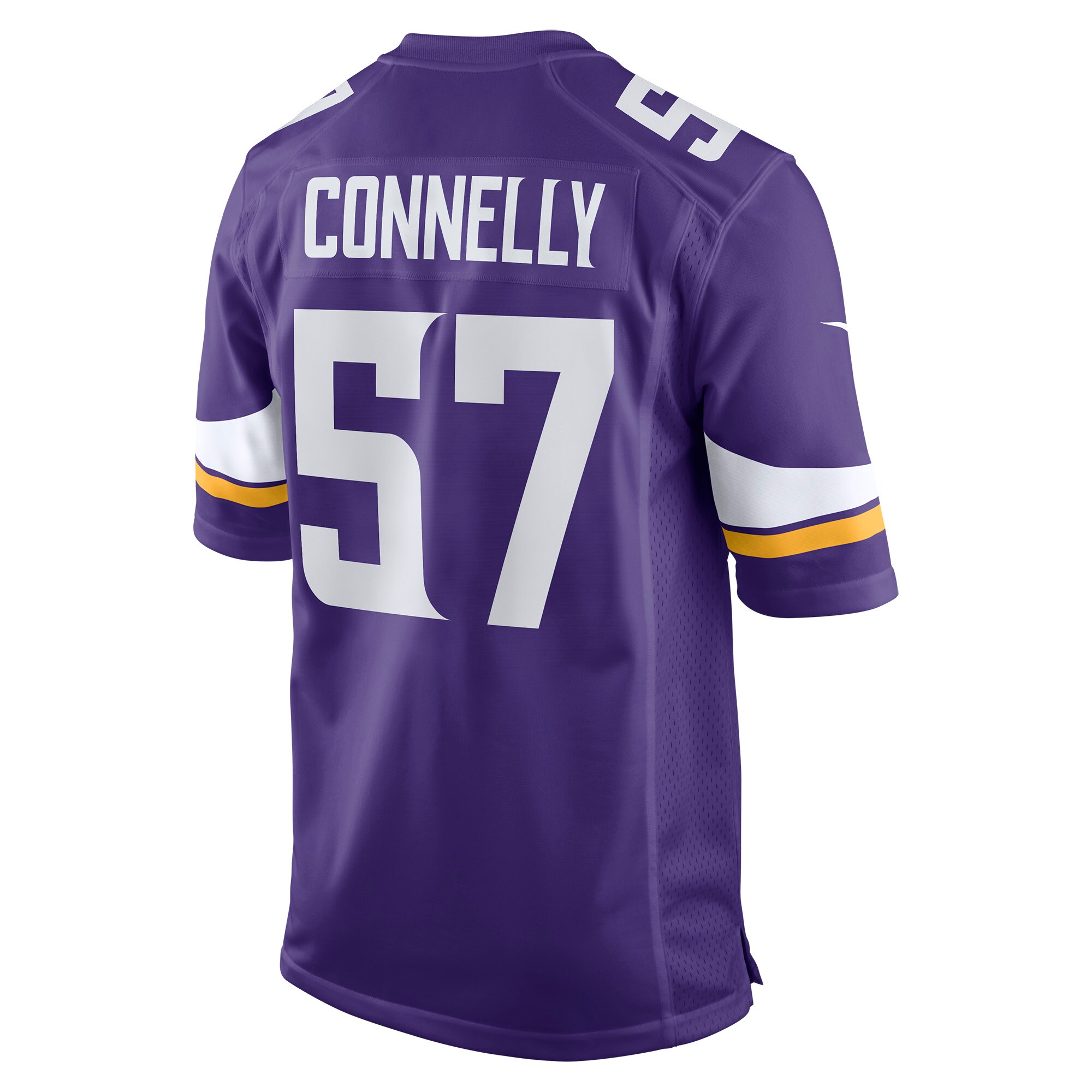 Ryan Connelly Minnesota Vikings Game Jersey - Purple