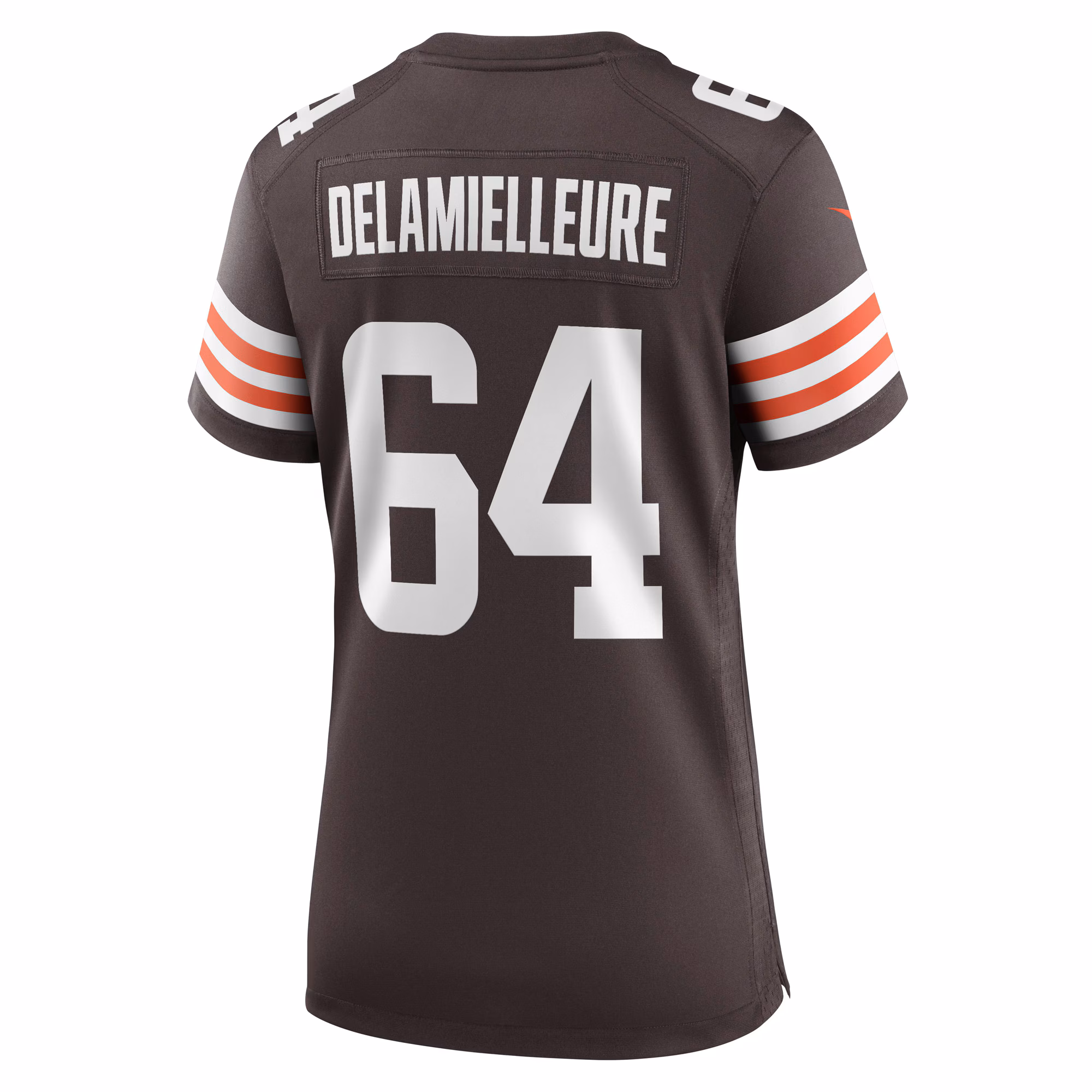 Joe DeLamielleure Cleveland Browns Women's Game Retired Player Jersey - Brown