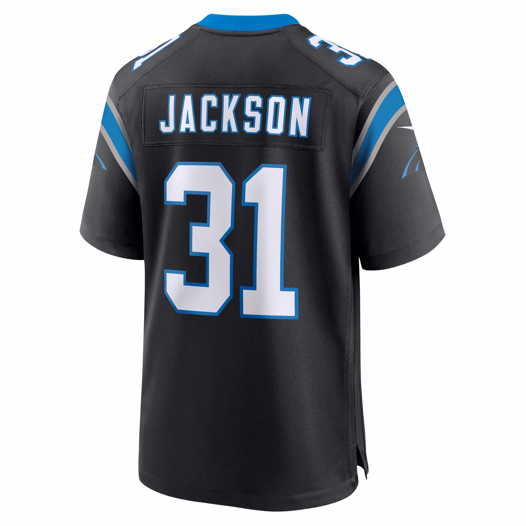 Lamar Jackson Carolina Panthers  Game Jersey -  Black