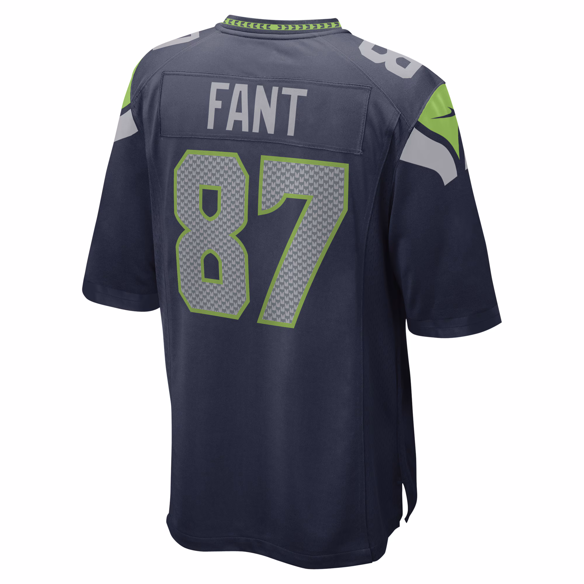 Noah Fant Seattle Seahawks Game Player Jersey - College Navy