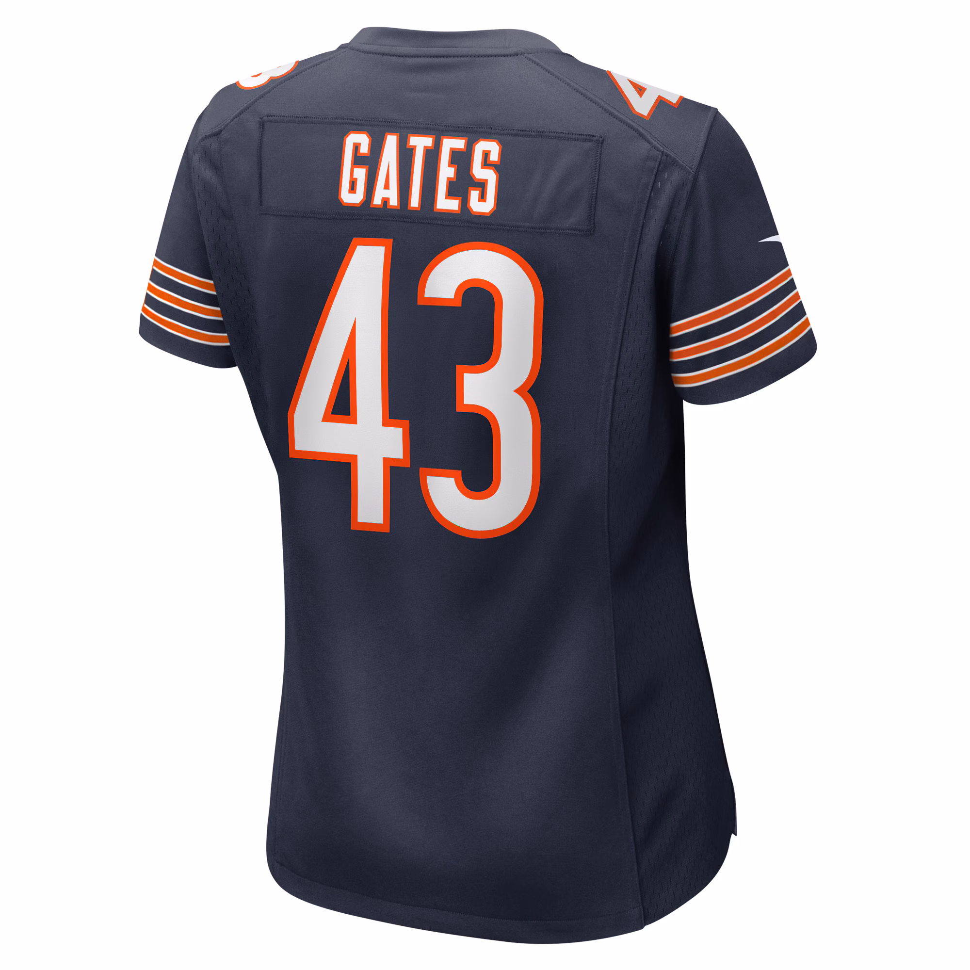DeMarquis Gates Chicago Bears Women's Game Player Jersey - Navy