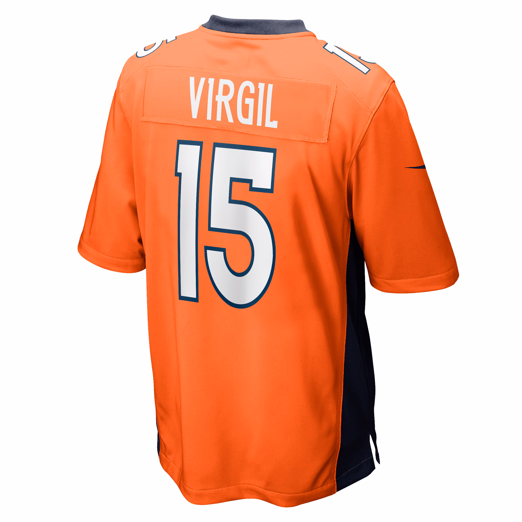 Jalen Virgil Denver Broncos Game Player Jersey - Orange