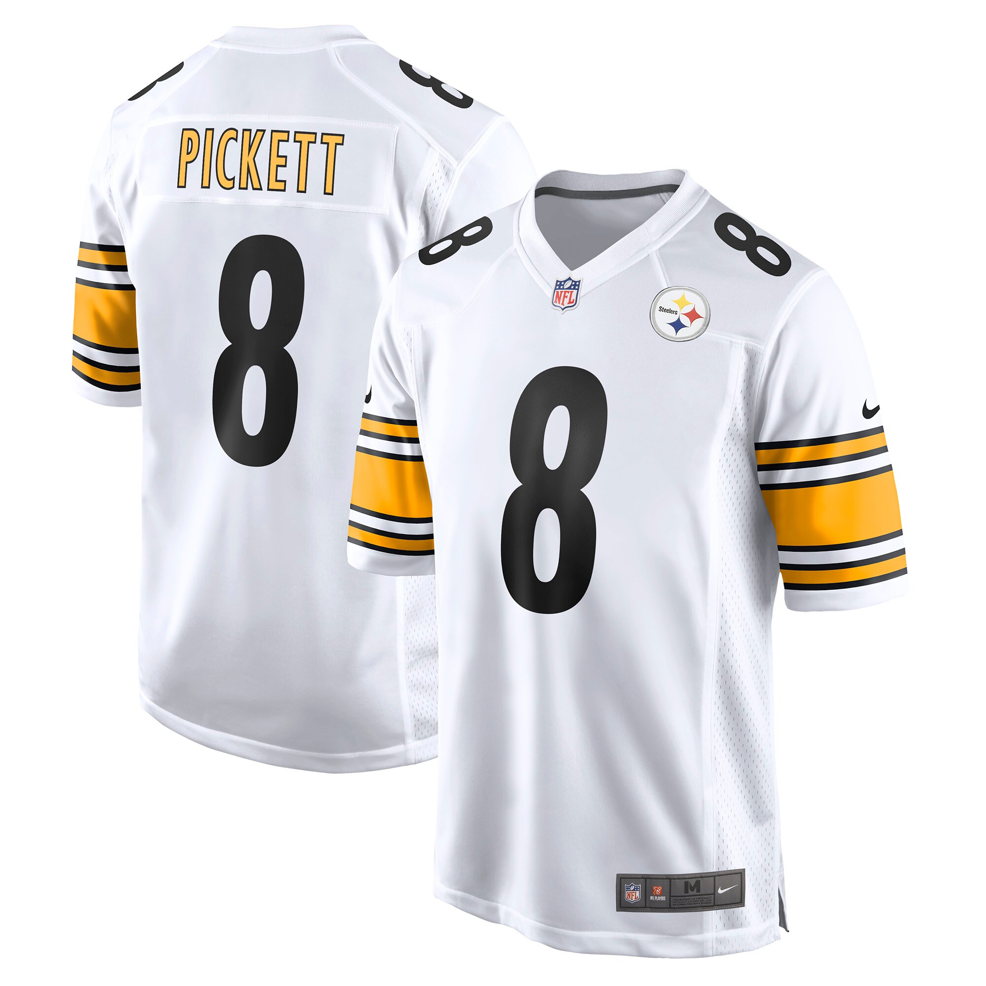 Kenny Pickett Pittsburgh Steelers  Player Game Jersey - White