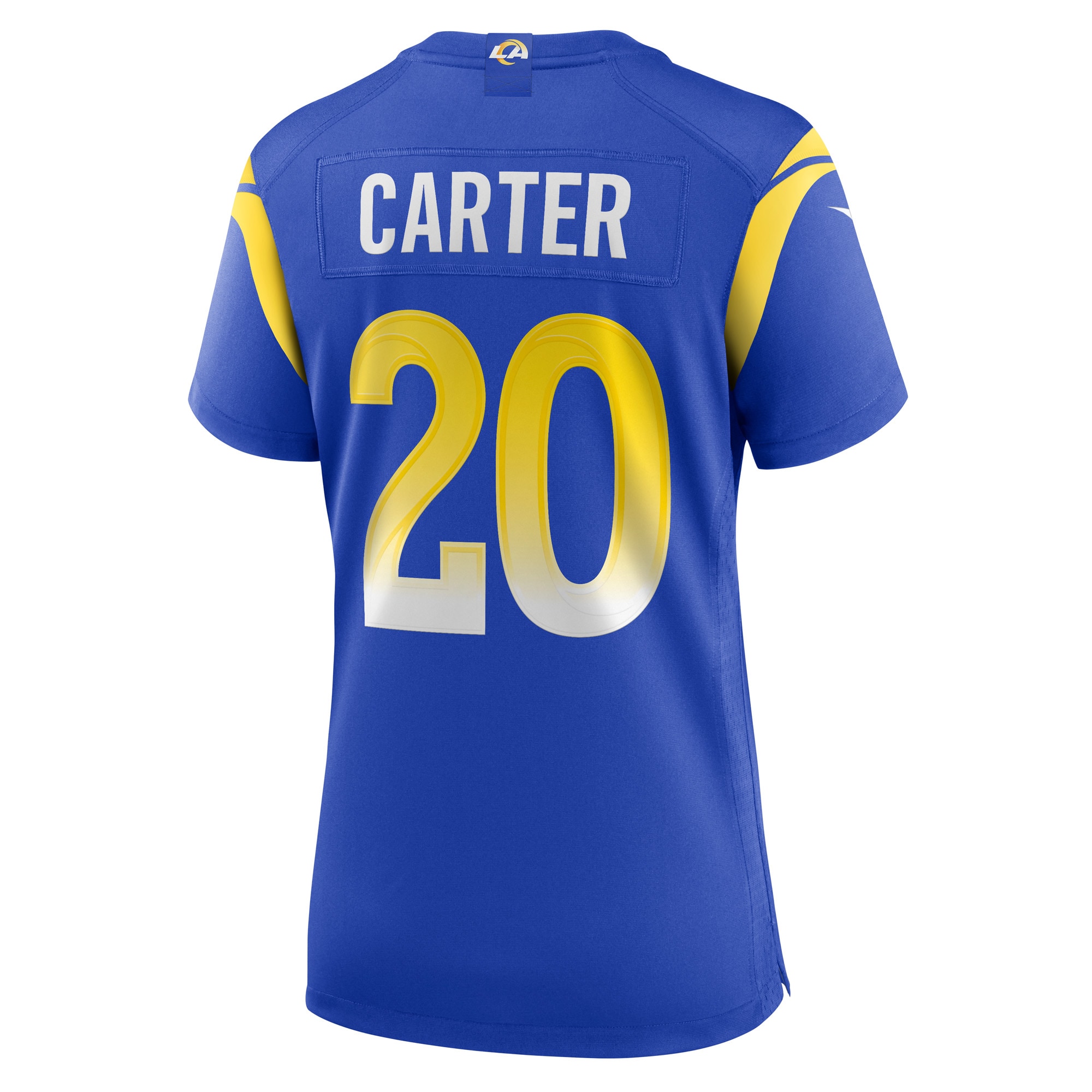 TJ Carter Los Angeles Rams  Women's Game Player Jersey - Royal