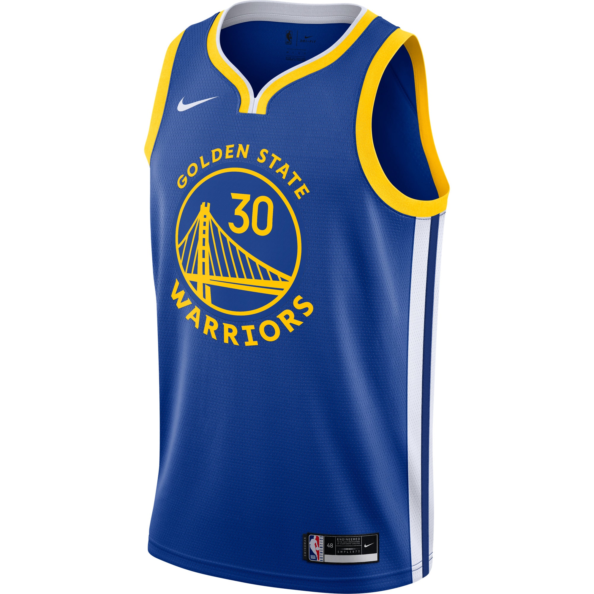 Stephen Curry Golden State Warriors 2020/21 Swingman Jersey - Royal - Icon Edition