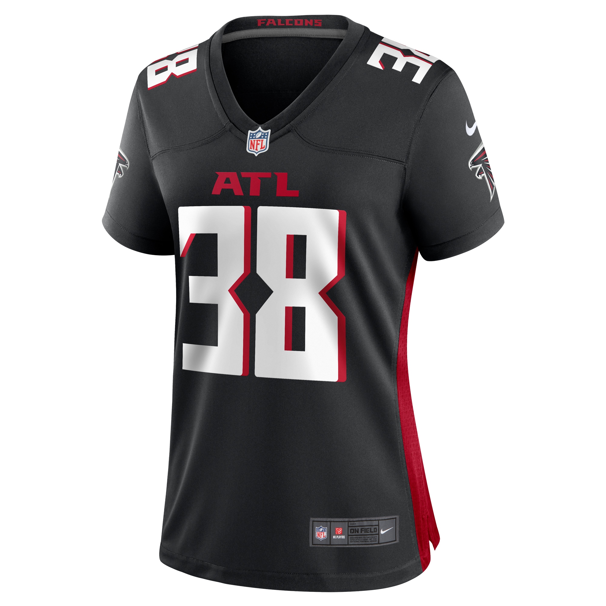 Arnold Tarpley III Atlanta Falcons Women's  Game Jersey -  Black