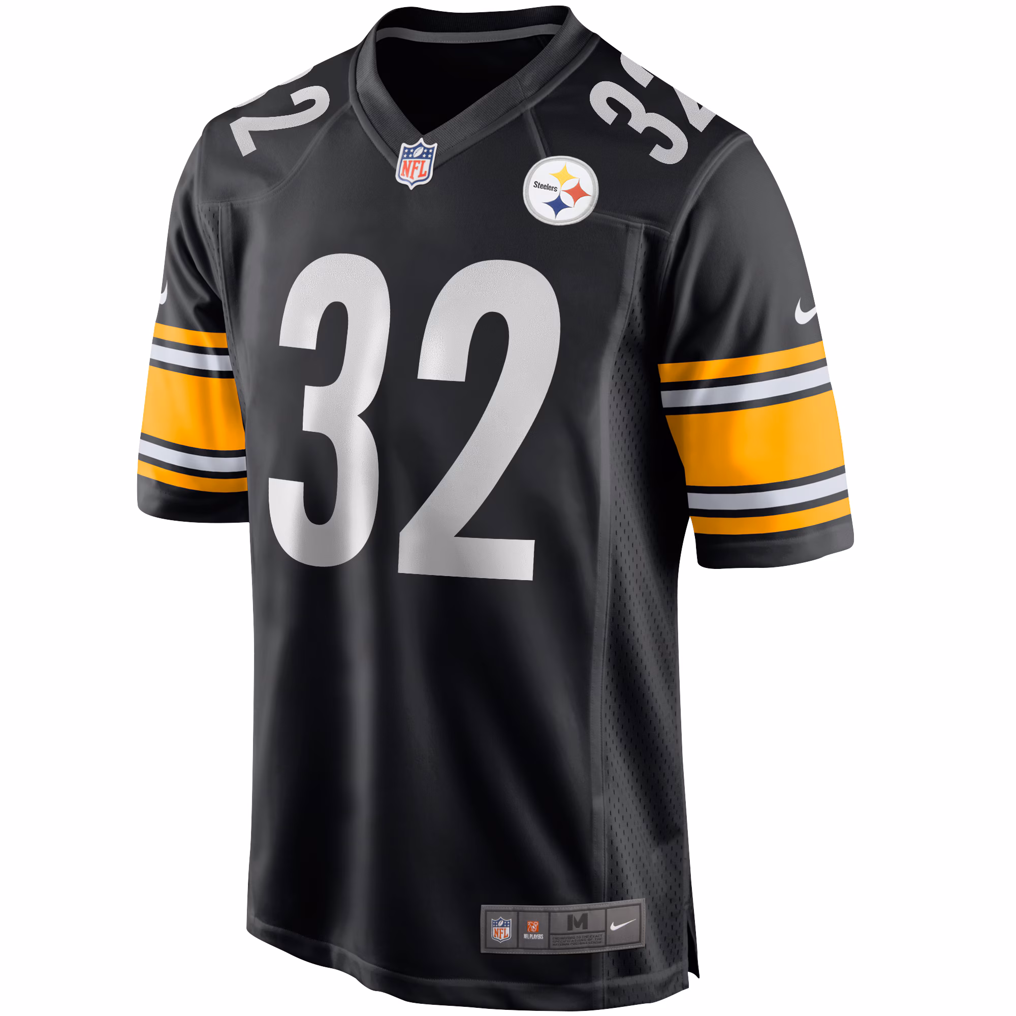 Franco Harris Pittsburgh Steelers Game Retired Player Jersey - Black