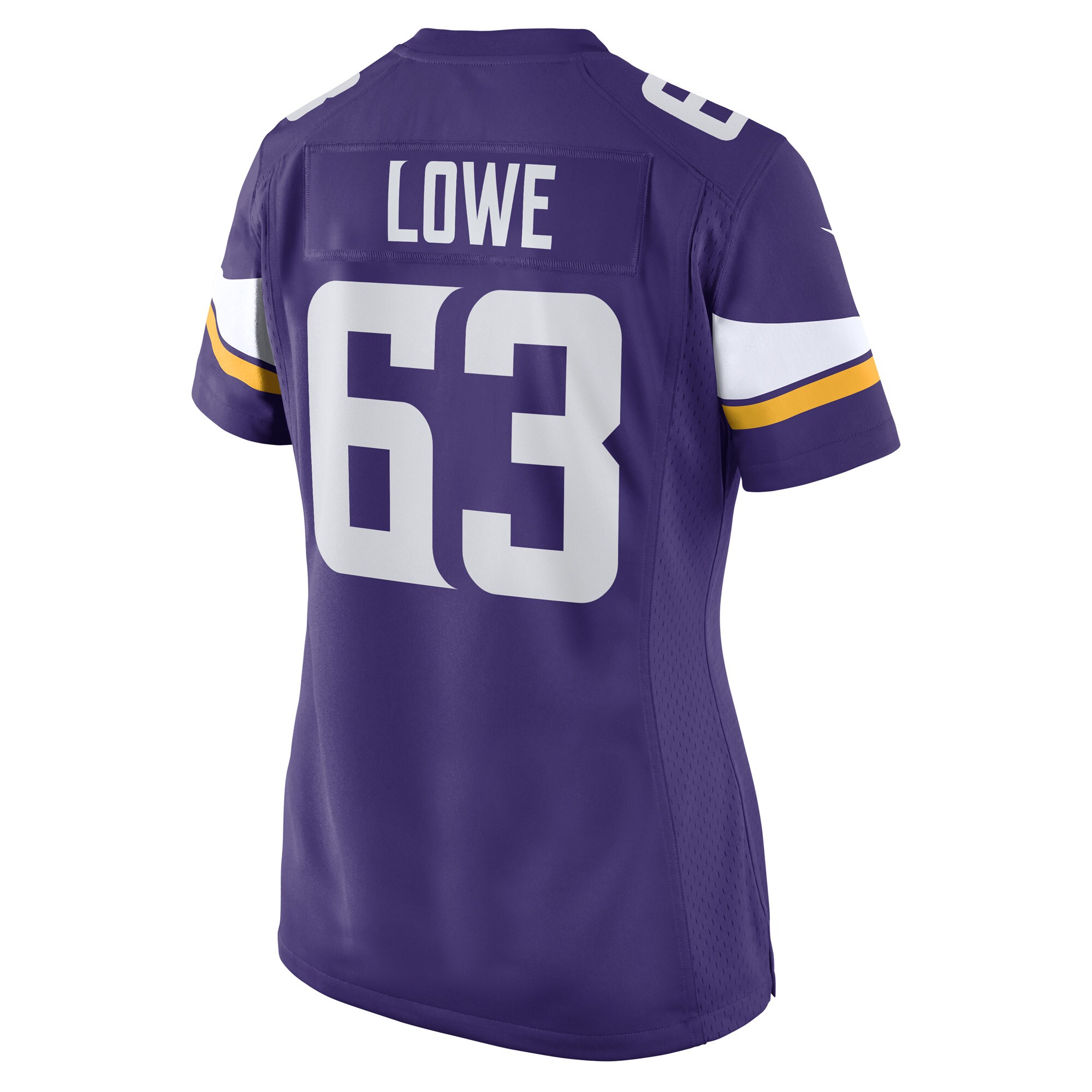 Vederian Lowe Minnesota Vikings Women's Game Player Jersey - Purple
