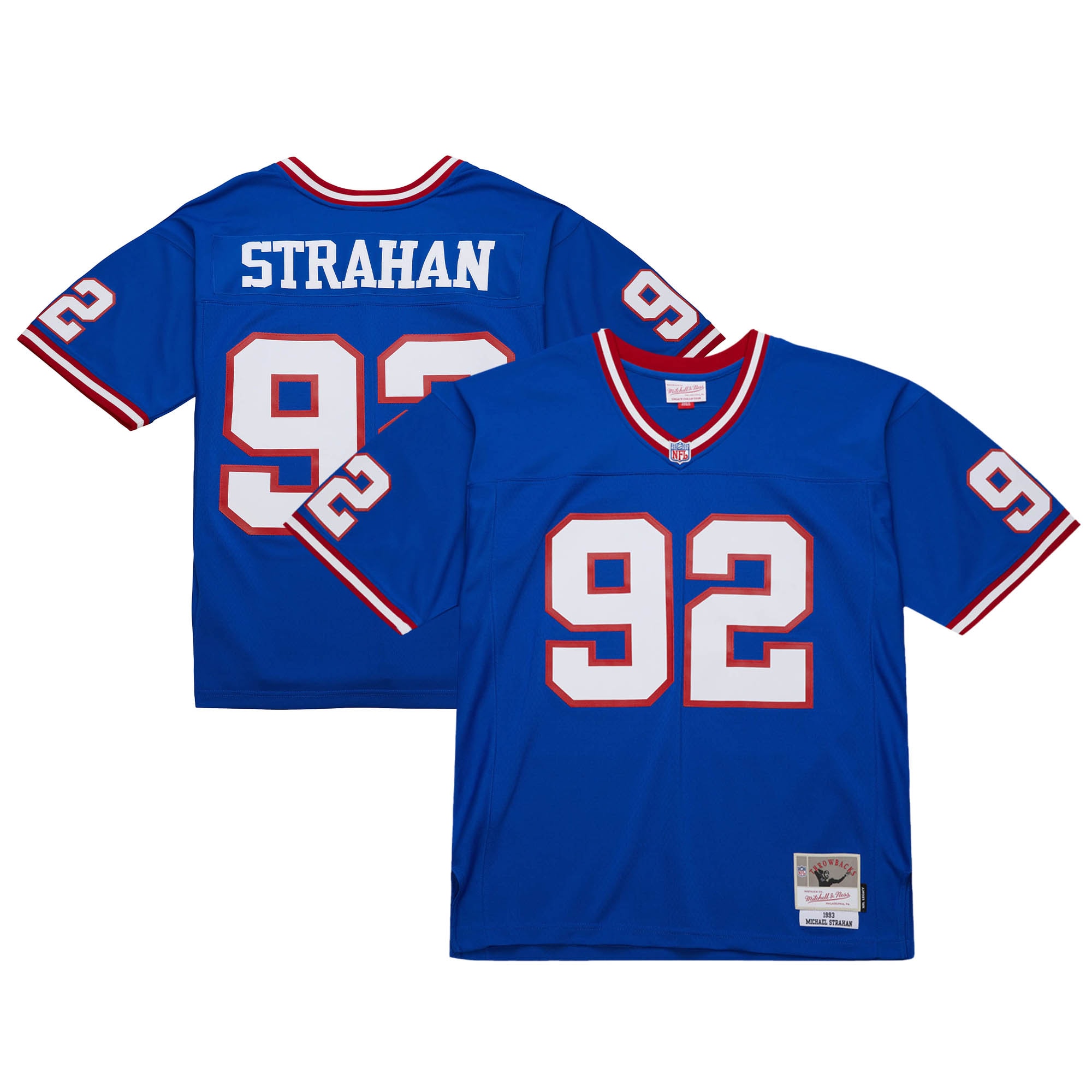 Michael Strahan New York Giants 1993 Legacy Replica Jersey - Royal