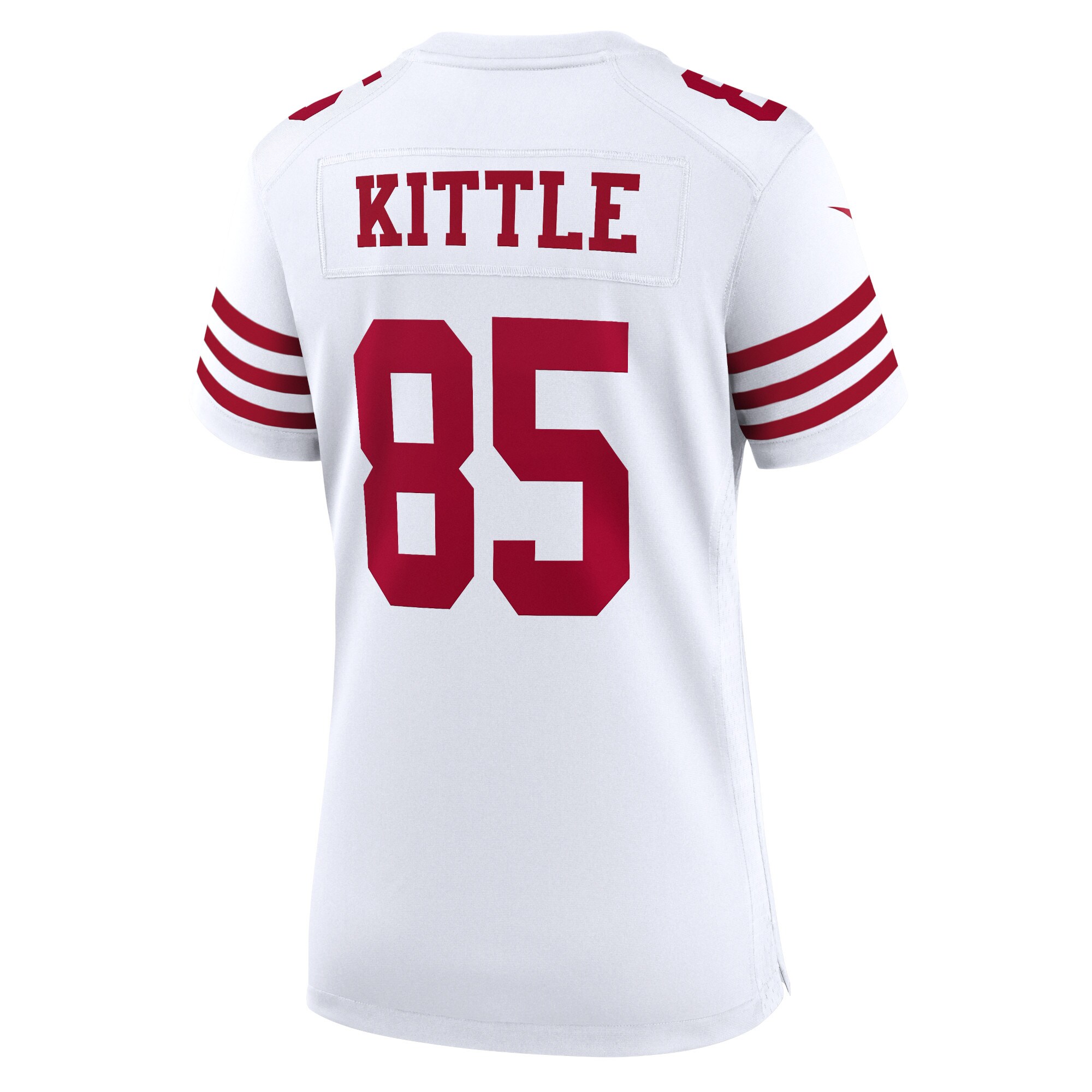 George Kittle San Francisco 49ers  Women's Player Game Jersey - White