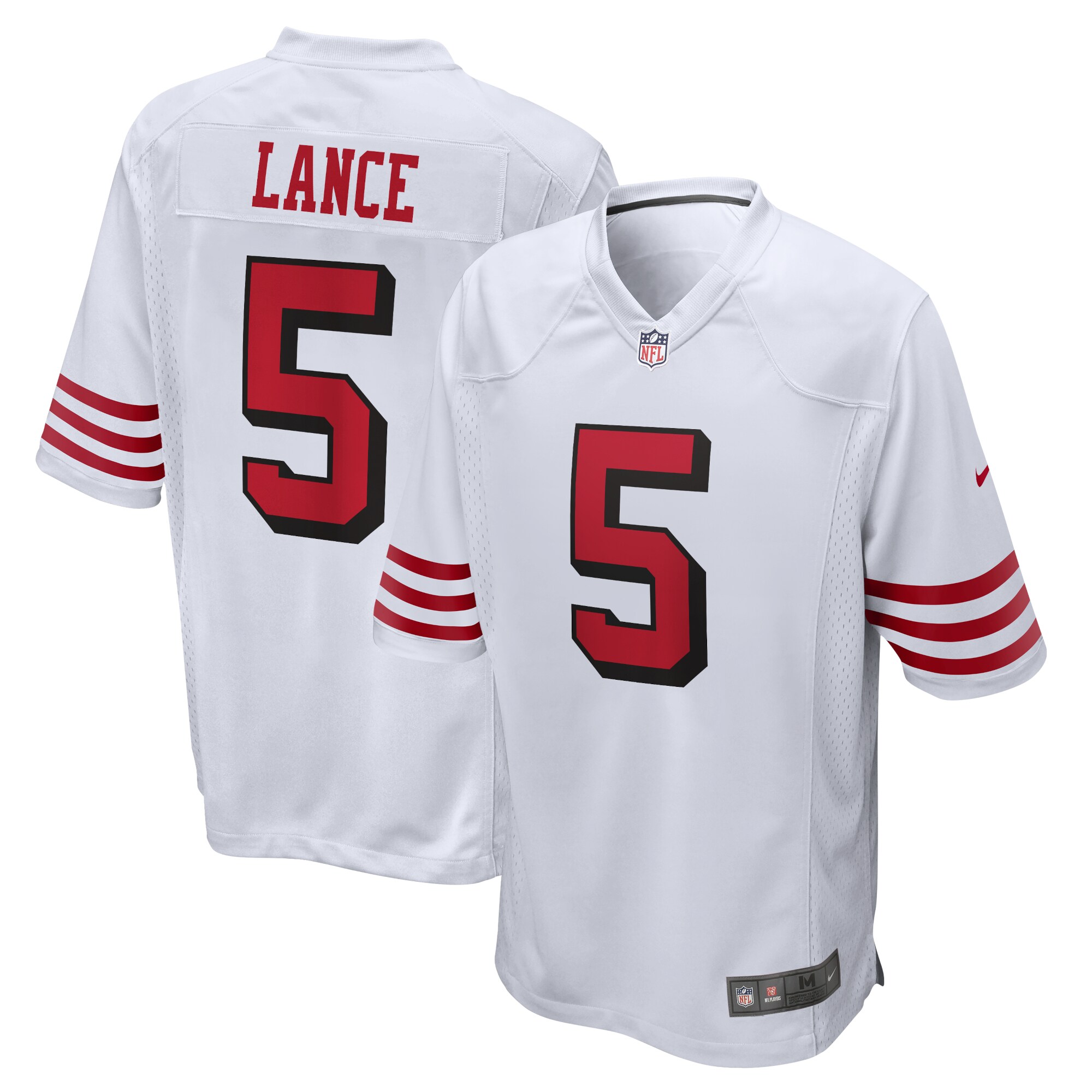 Trey Lance San Francisco 49ers  Alternate Game Jersey - White