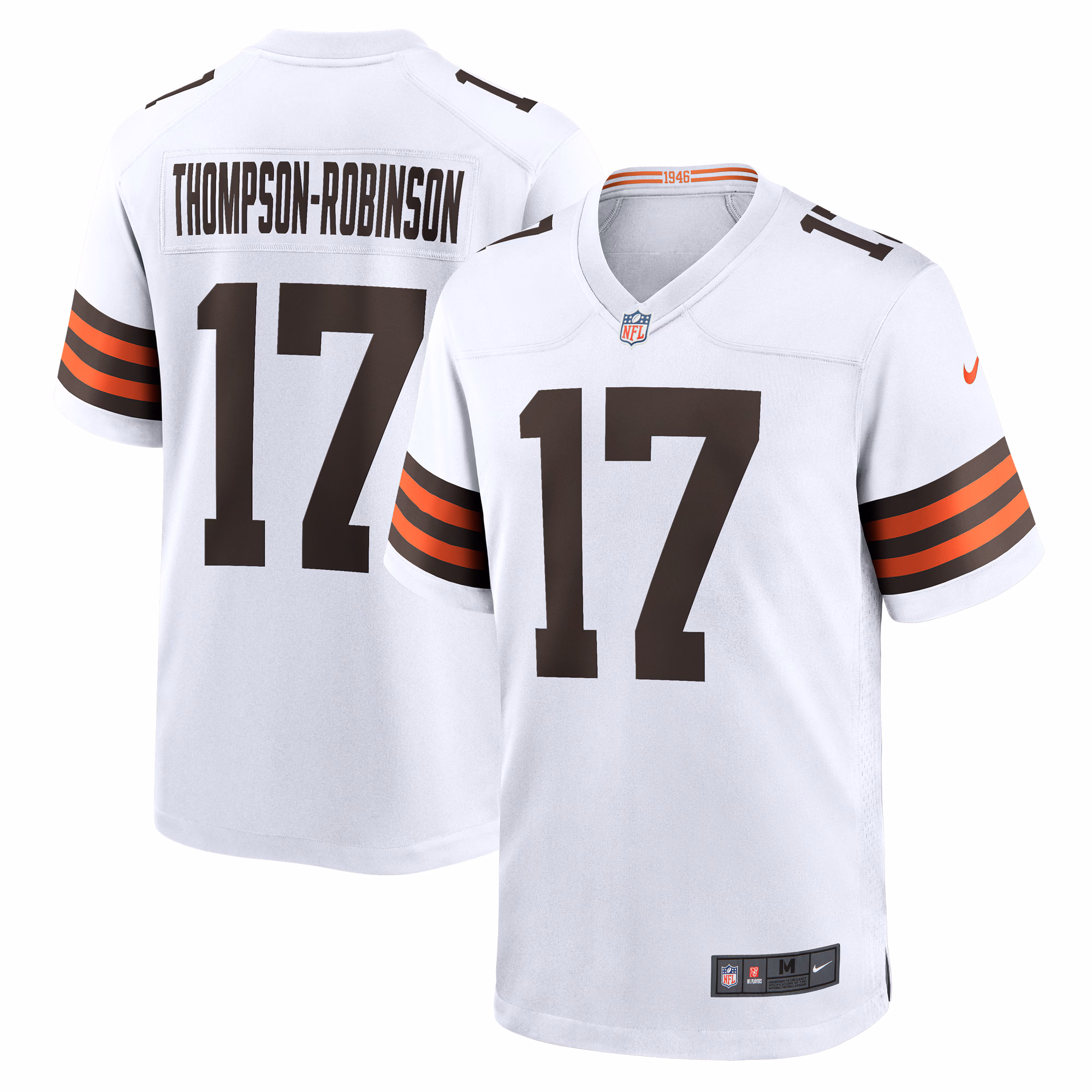 Dorian Thompson-Robinson Cleveland Browns  Game Jersey -  White