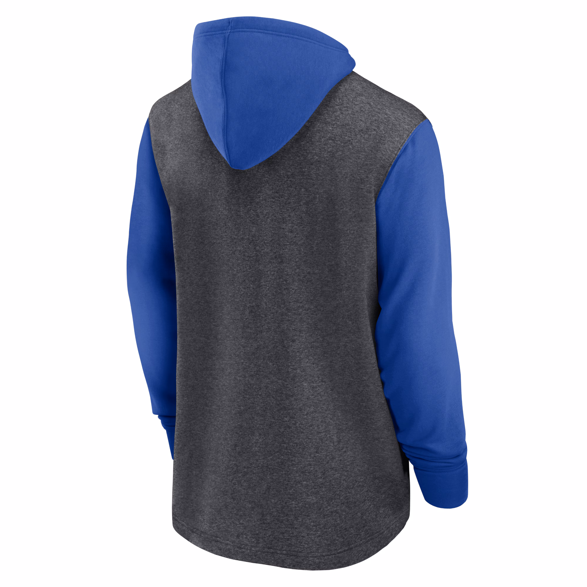 Los Angeles Rams Surrey Legacy Pullover Hoodie - Heathered Charcoal/Royal