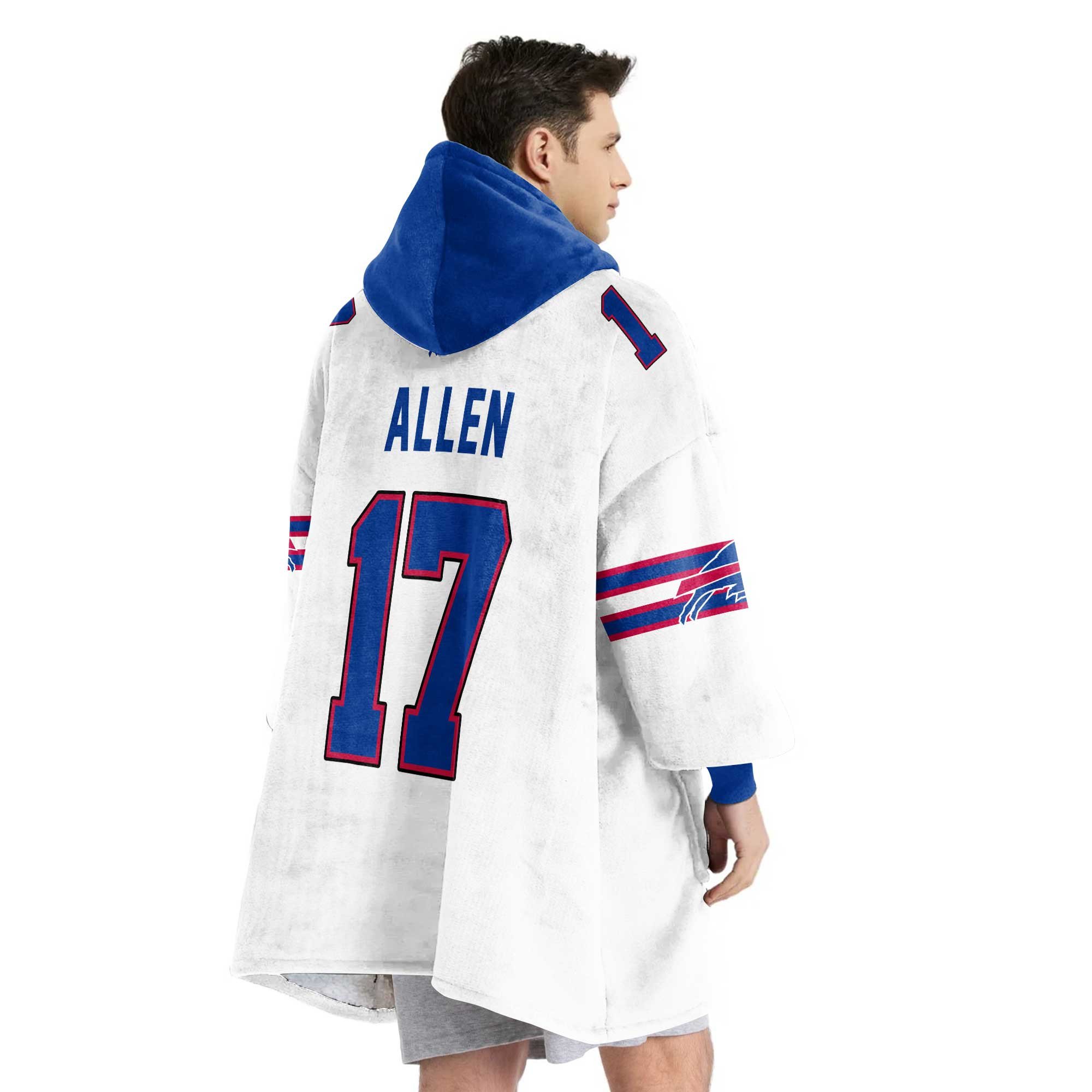 Mafia J.A 17 Buffalo Football Unisex Blanket Hoodie
