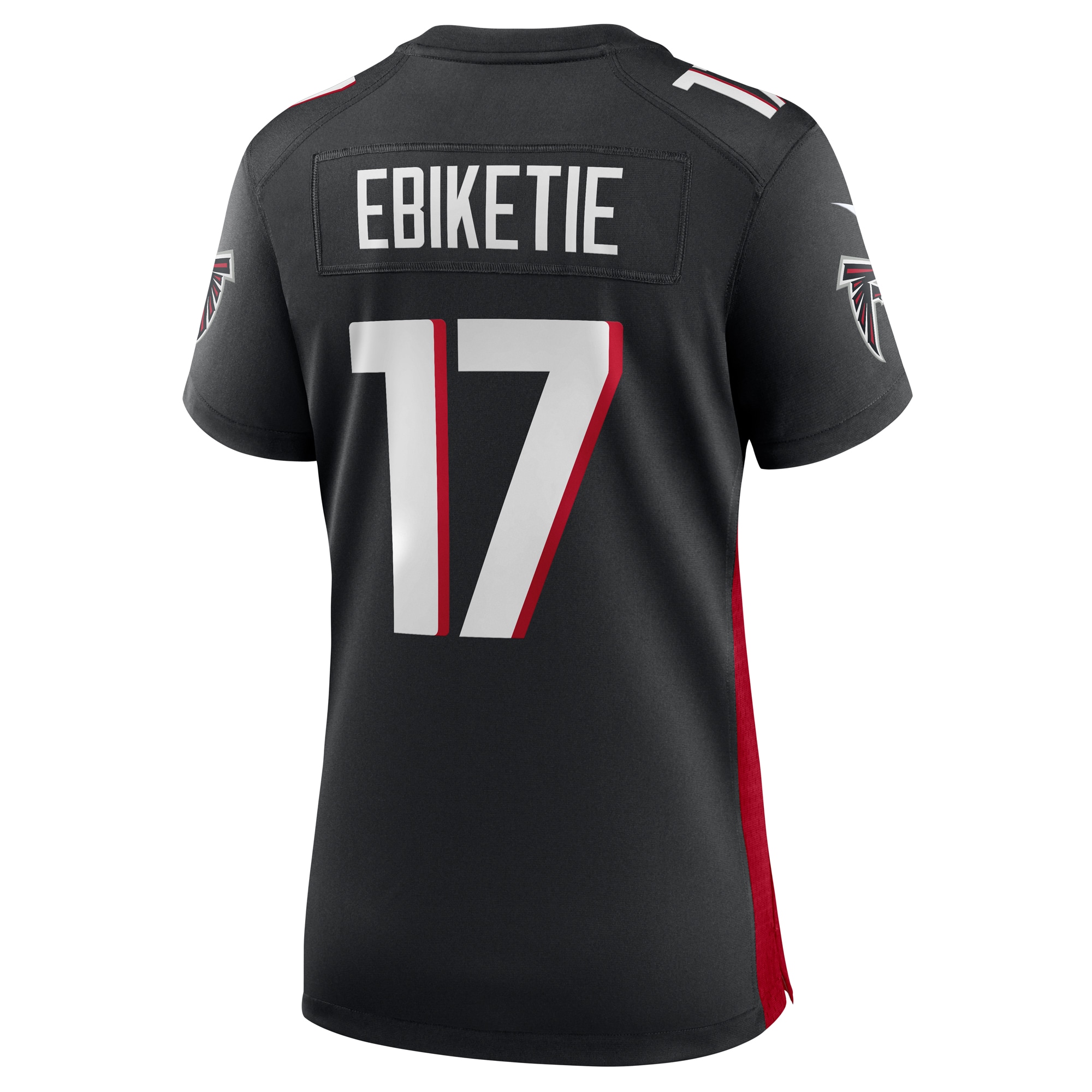 Arnold Ebiketie Atlanta Falcons Women's Team Game Jersey -  Black