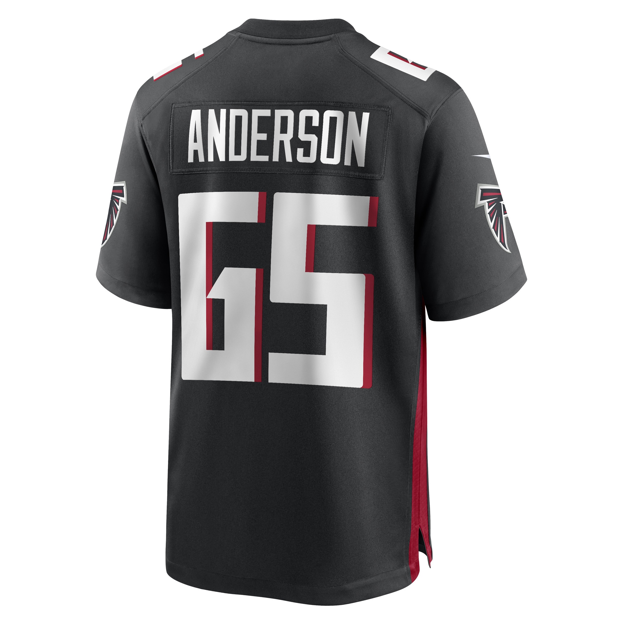 Abdullah Anderson Atlanta Falcons  Game Player Jersey - Black