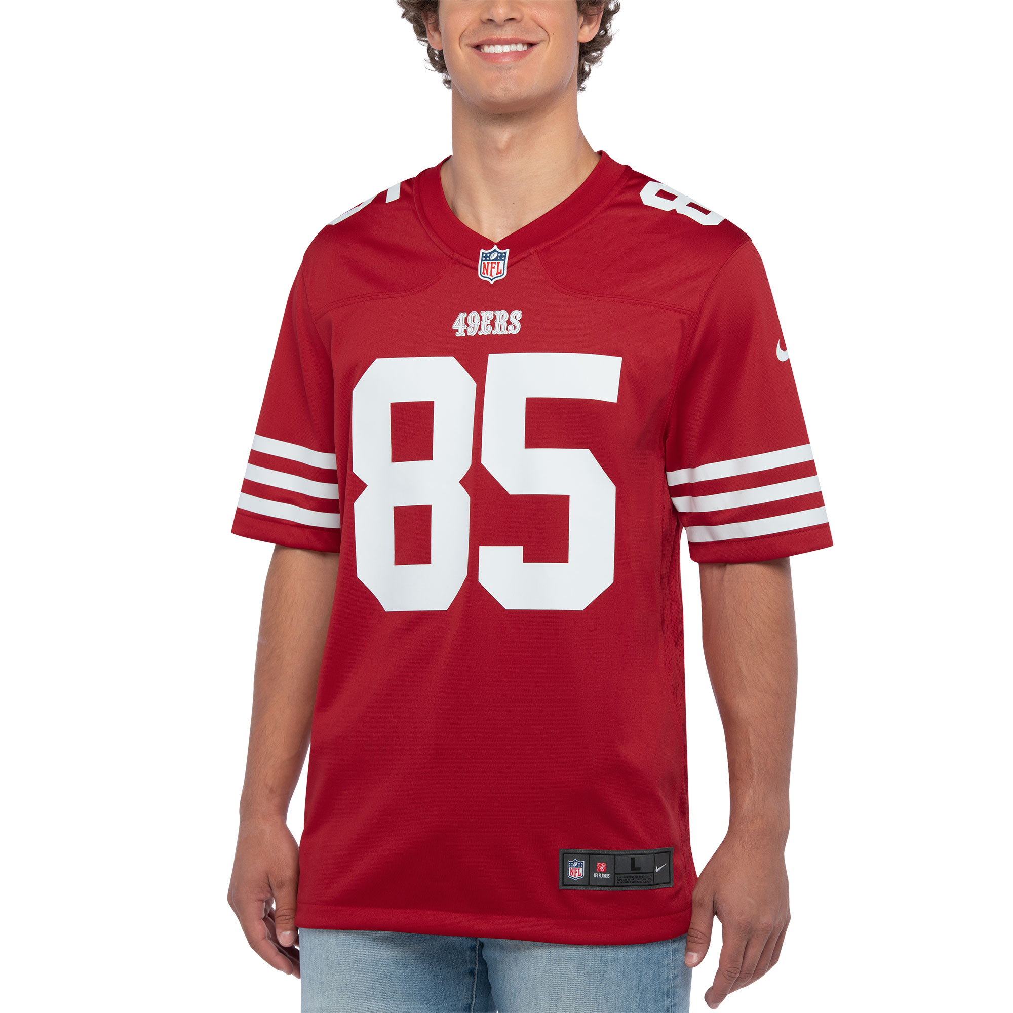 George Kittle San Francisco 49ers  Player Game Jersey - Scarlet