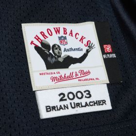 Authentic Brian Urlacher Chicago Bears Dark 2003 Jersey