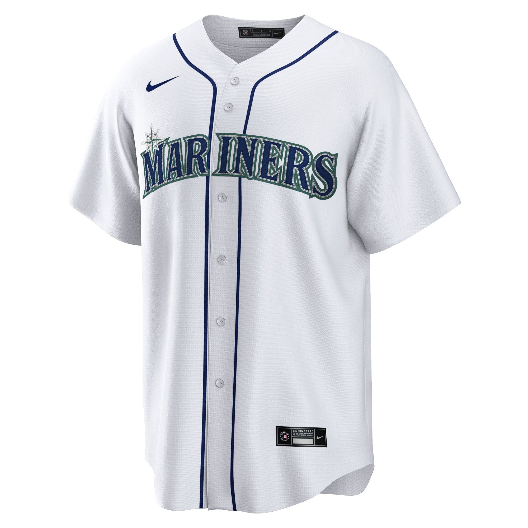 Men's Seattle Mariners JP Crawford  White Home Replica Jersey