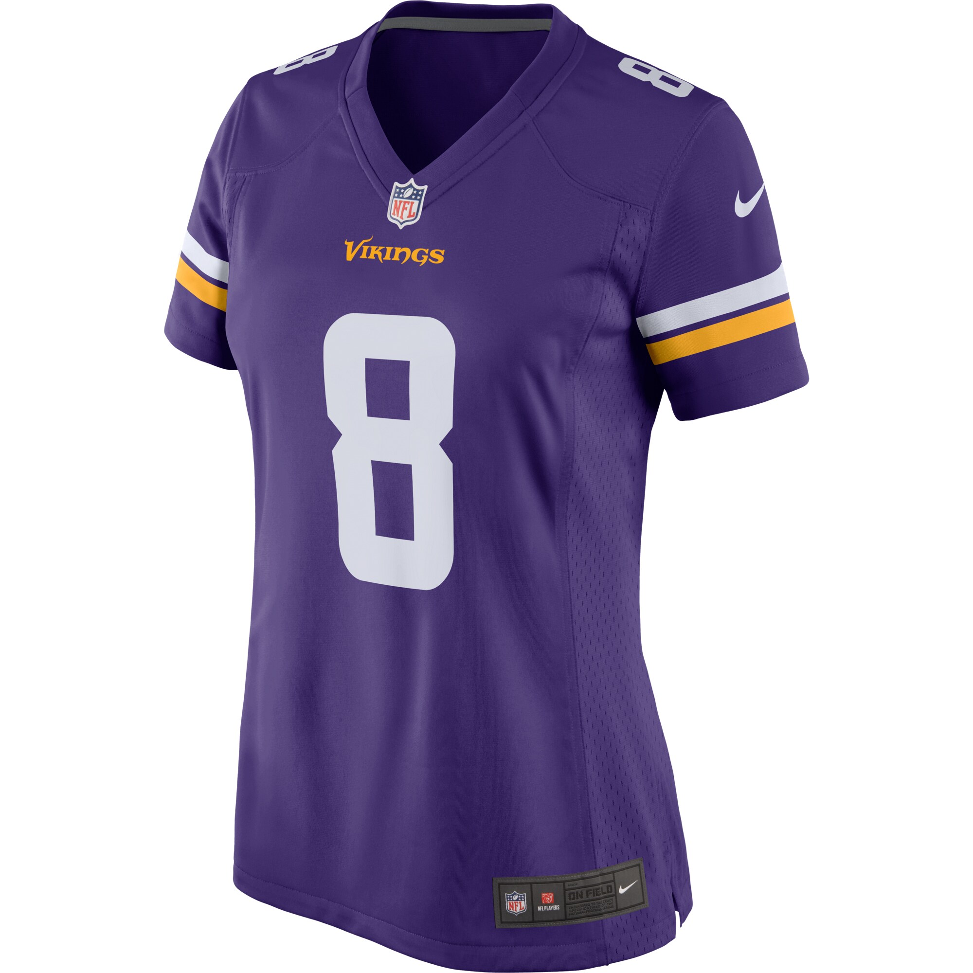 Kirk Cousins Minnesota Vikings  Women's Game Jersey - Purple